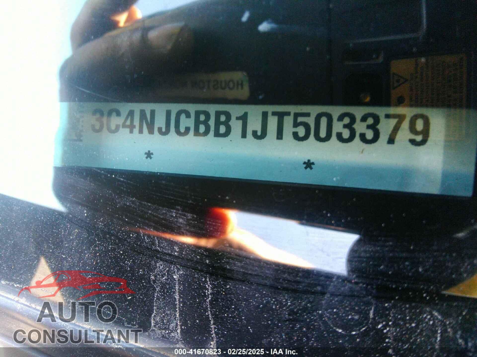 JEEP COMPASS 2018 - 3C4NJCBB1JT503379