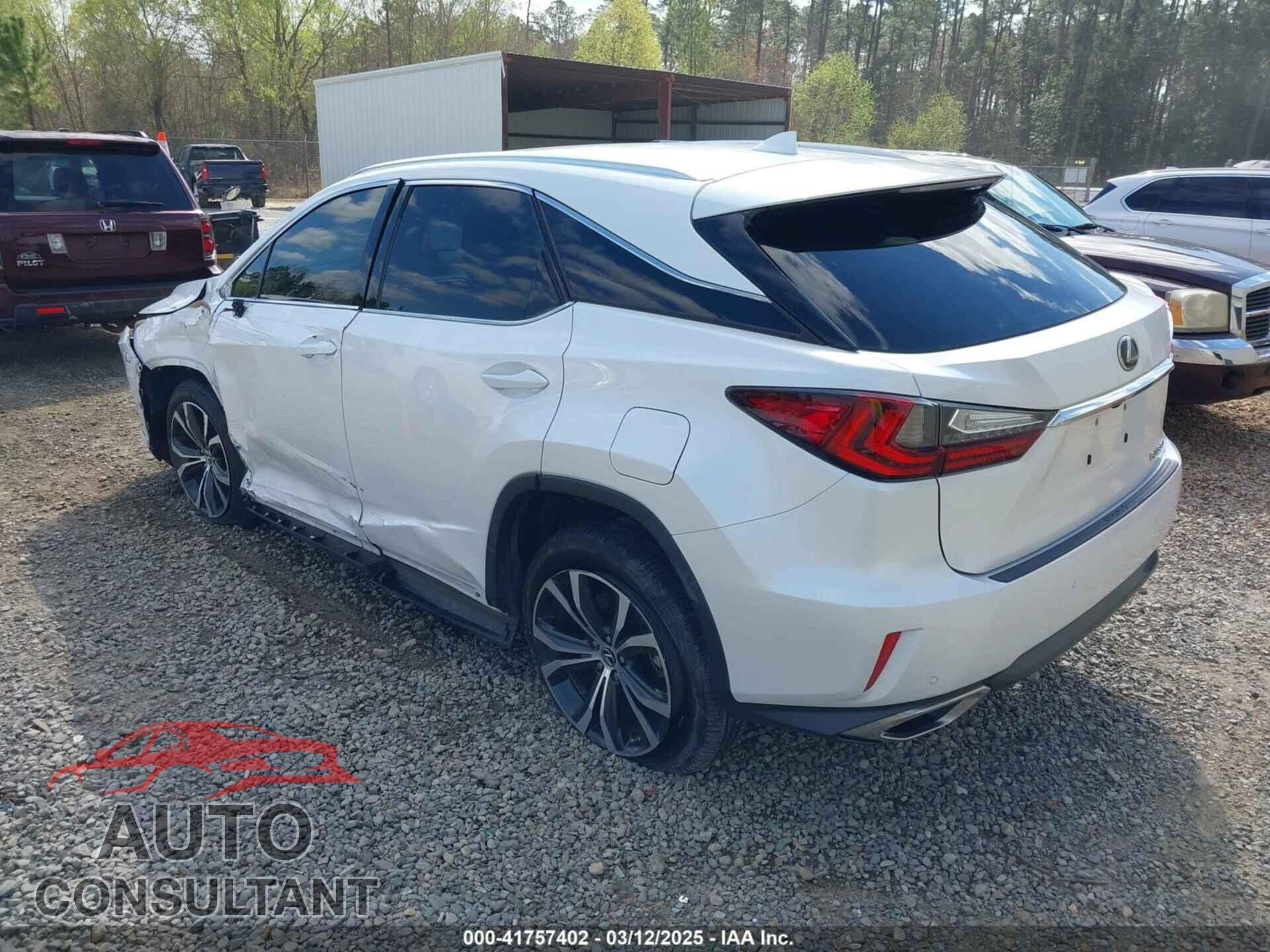 LEXUS RX 350 2019 - 2T2ZZMCA2KC149345