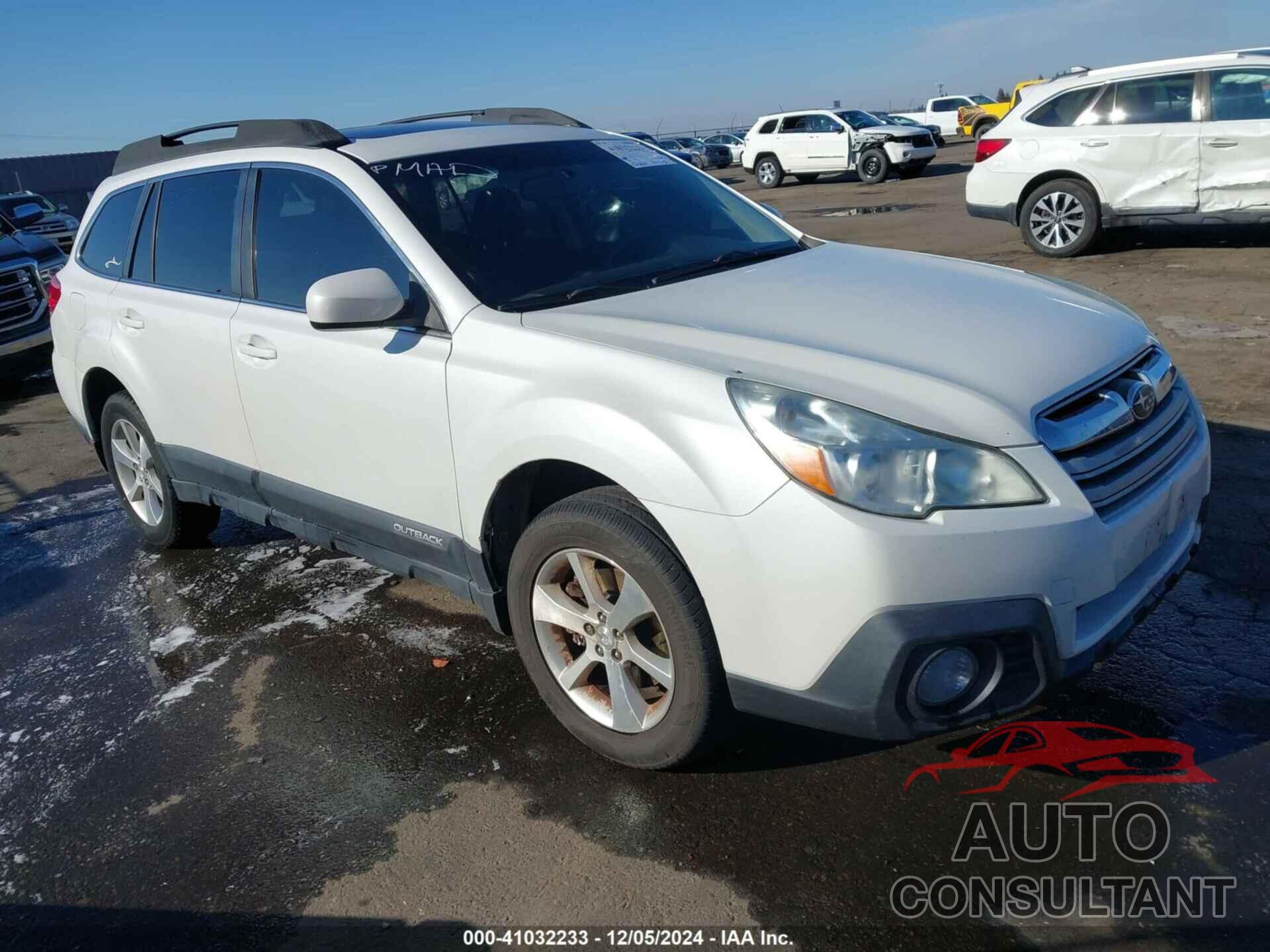 SUBARU OUTBACK 2013 - 4S4BRJLC9D2201637