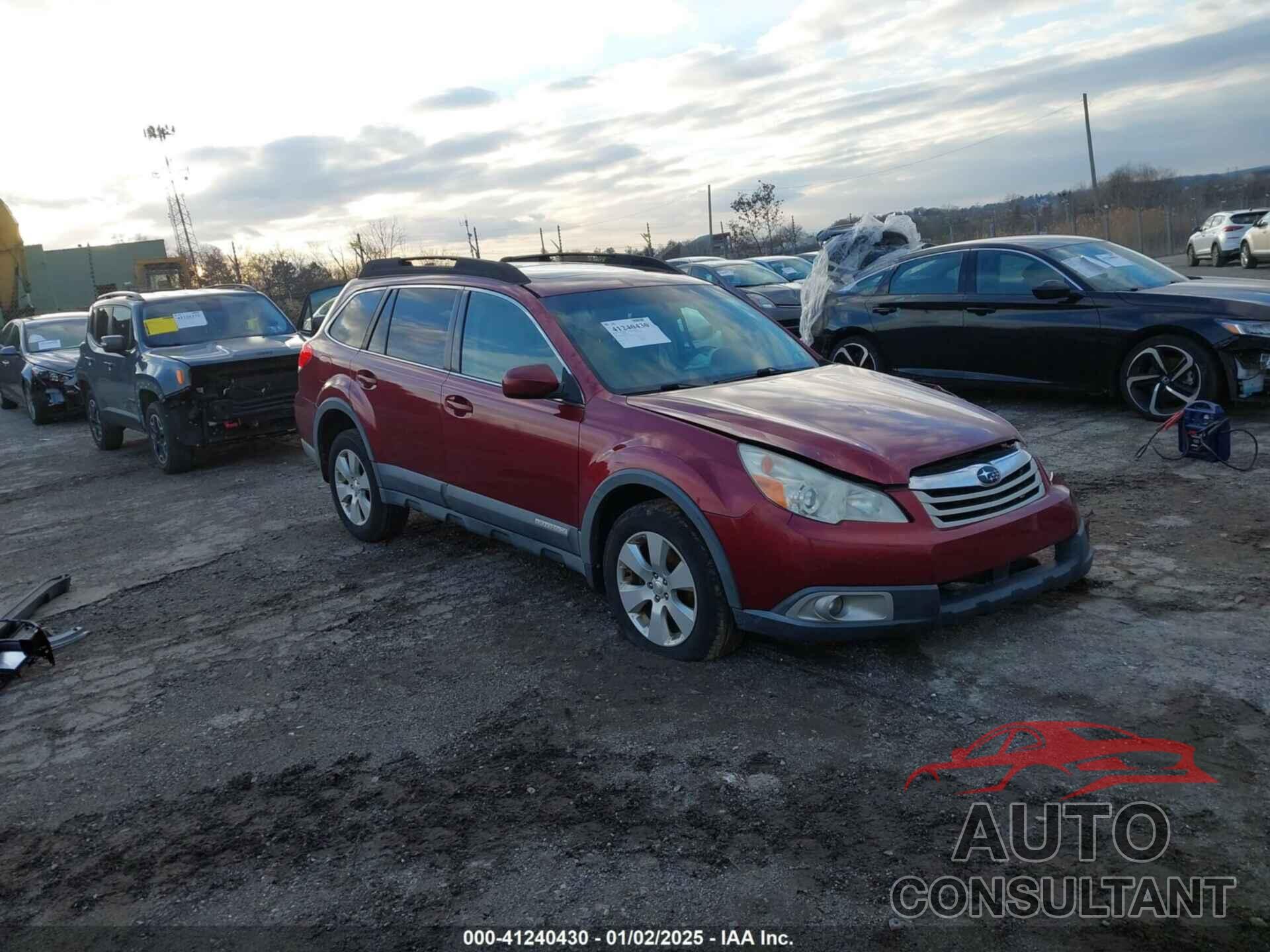 SUBARU OUTBACK 2011 - 4S4BRBGC9B3341887