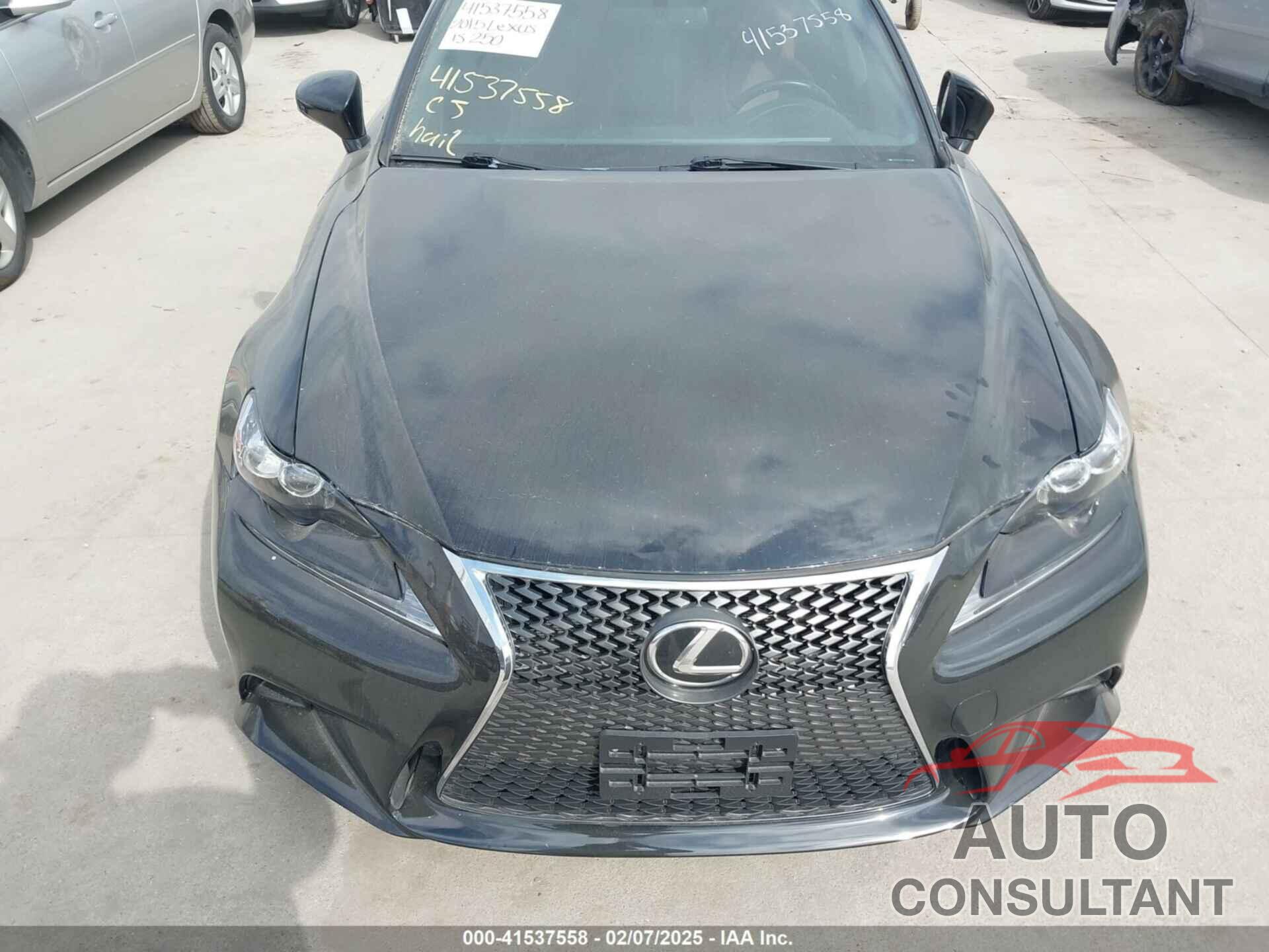 LEXUS IS 250 2015 - JTHCF1D26F5026996