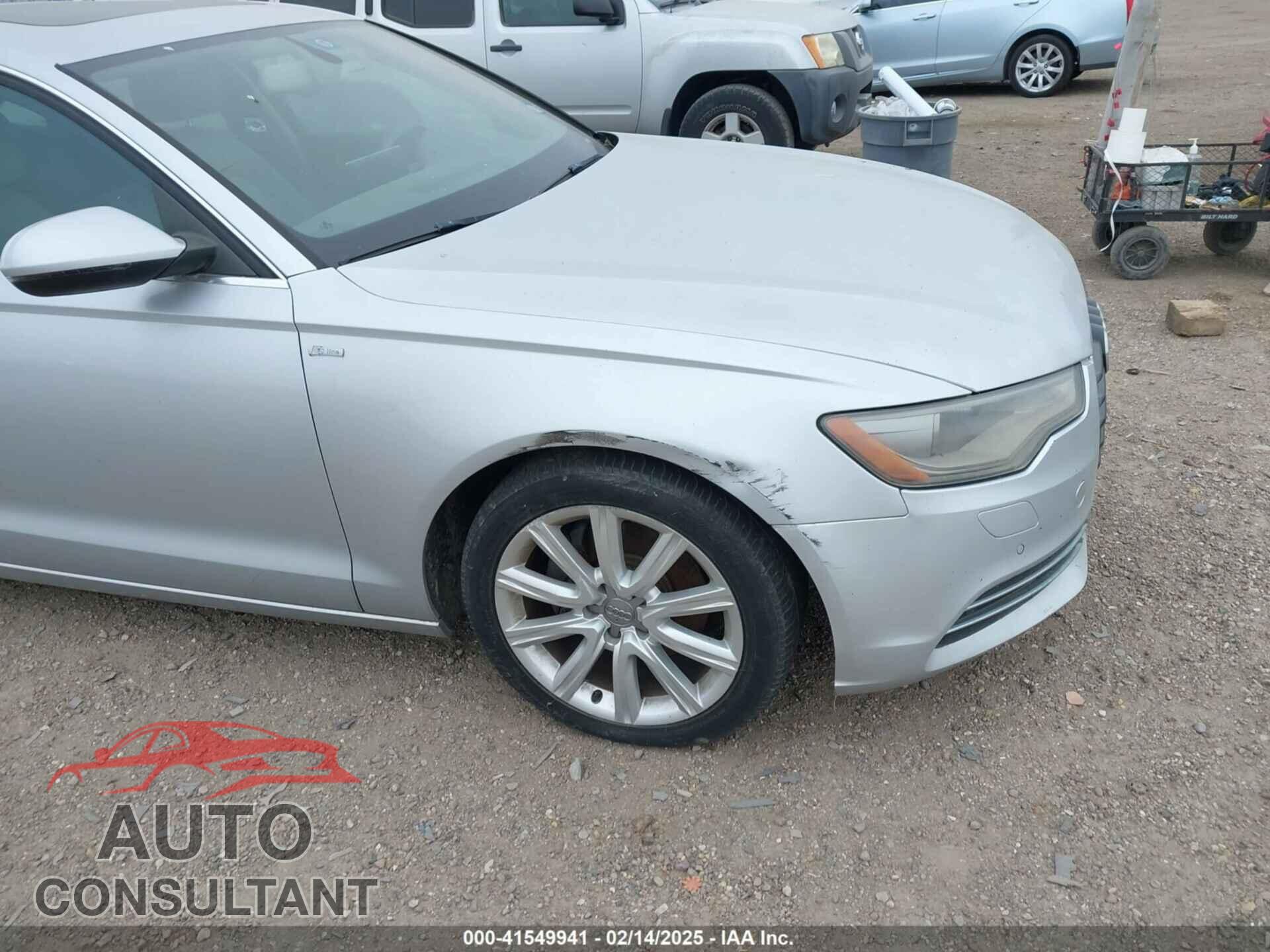 AUDI A6 2013 - WAUDFAFC3DN146941