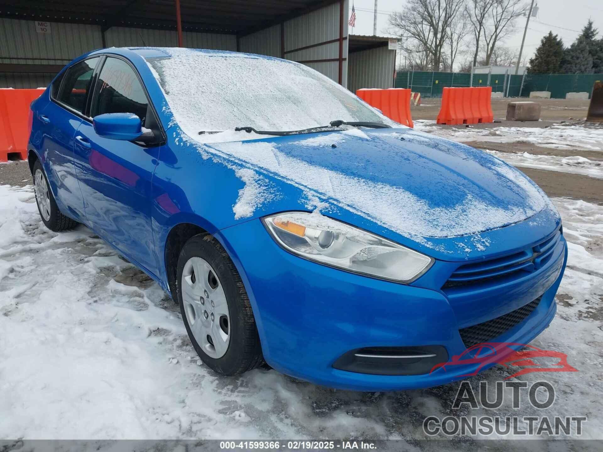 DODGE DART 2016 - 1C3CDFAA6GD680408