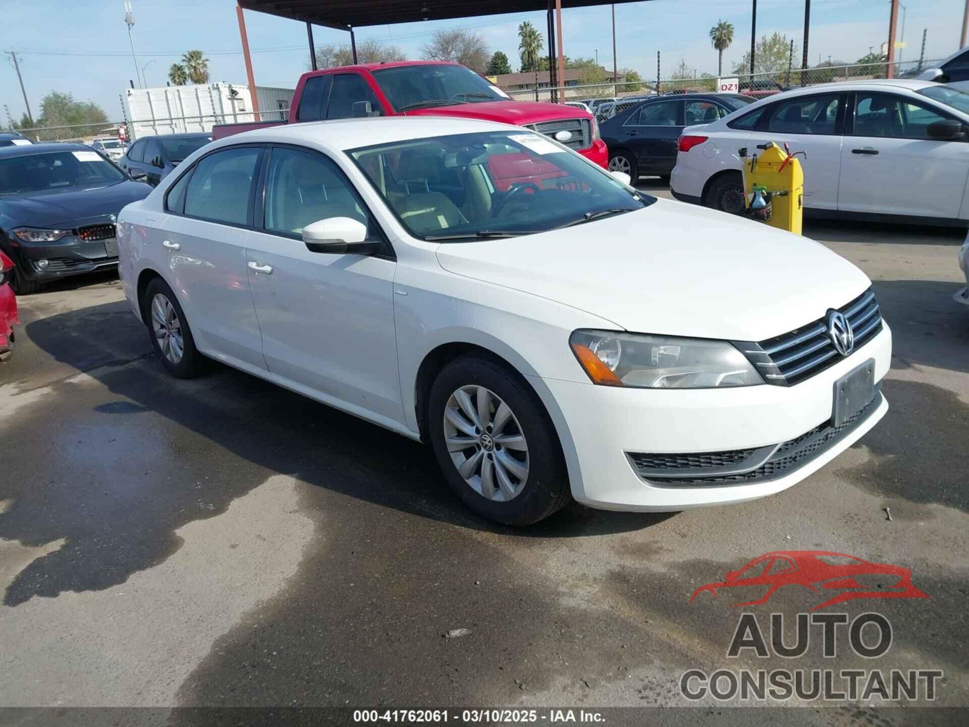 VOLKSWAGEN PASSAT 2014 - 1VWAT7A30EC097331