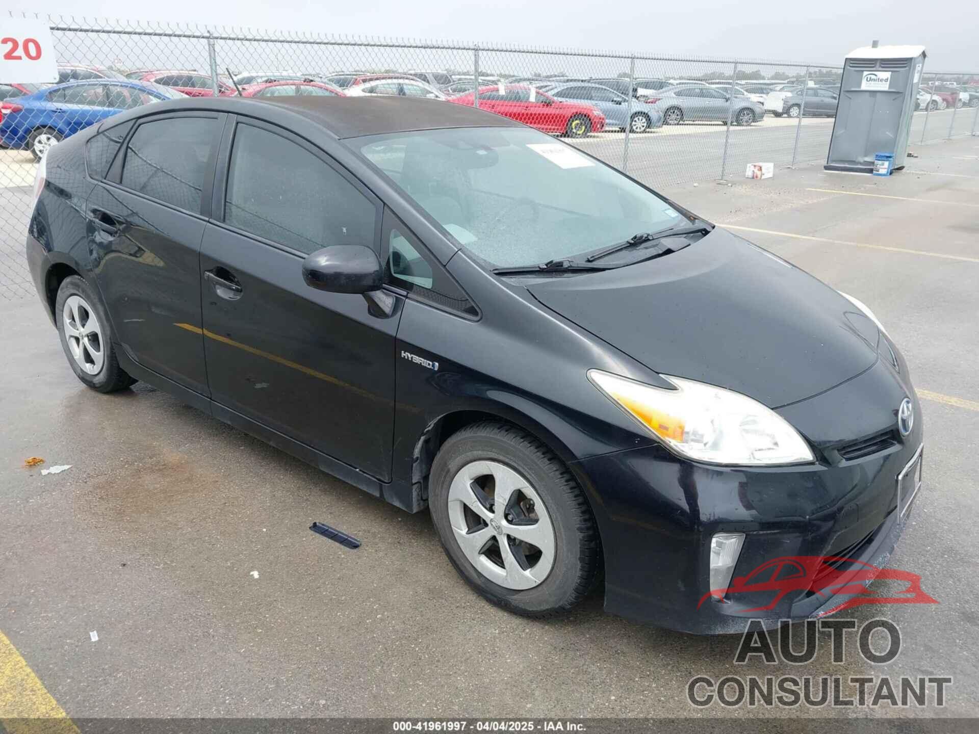TOYOTA PRIUS 2014 - JTDKN3DU2E1776107