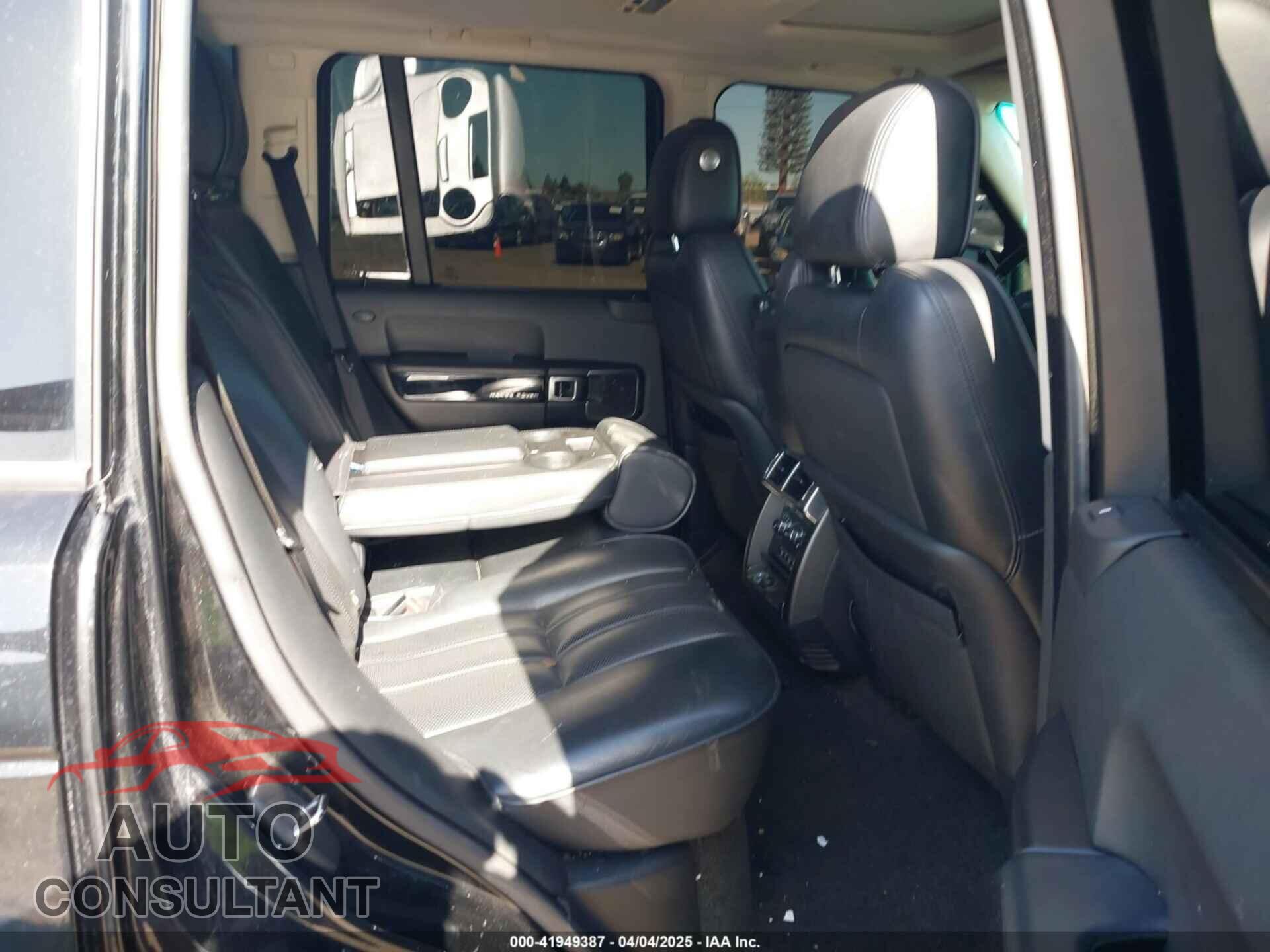 LAND ROVER RANGE ROVER 2012 - SALMF1D46CA376230