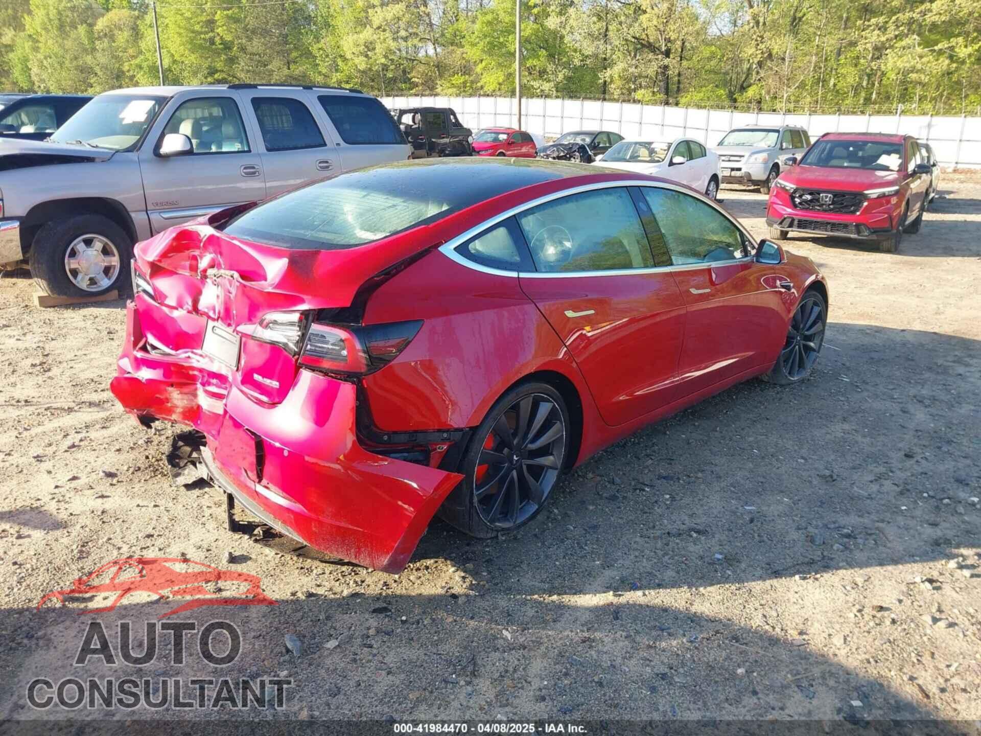 TESLA MODEL 3 2020 - 5YJ3E1EC3LF624856