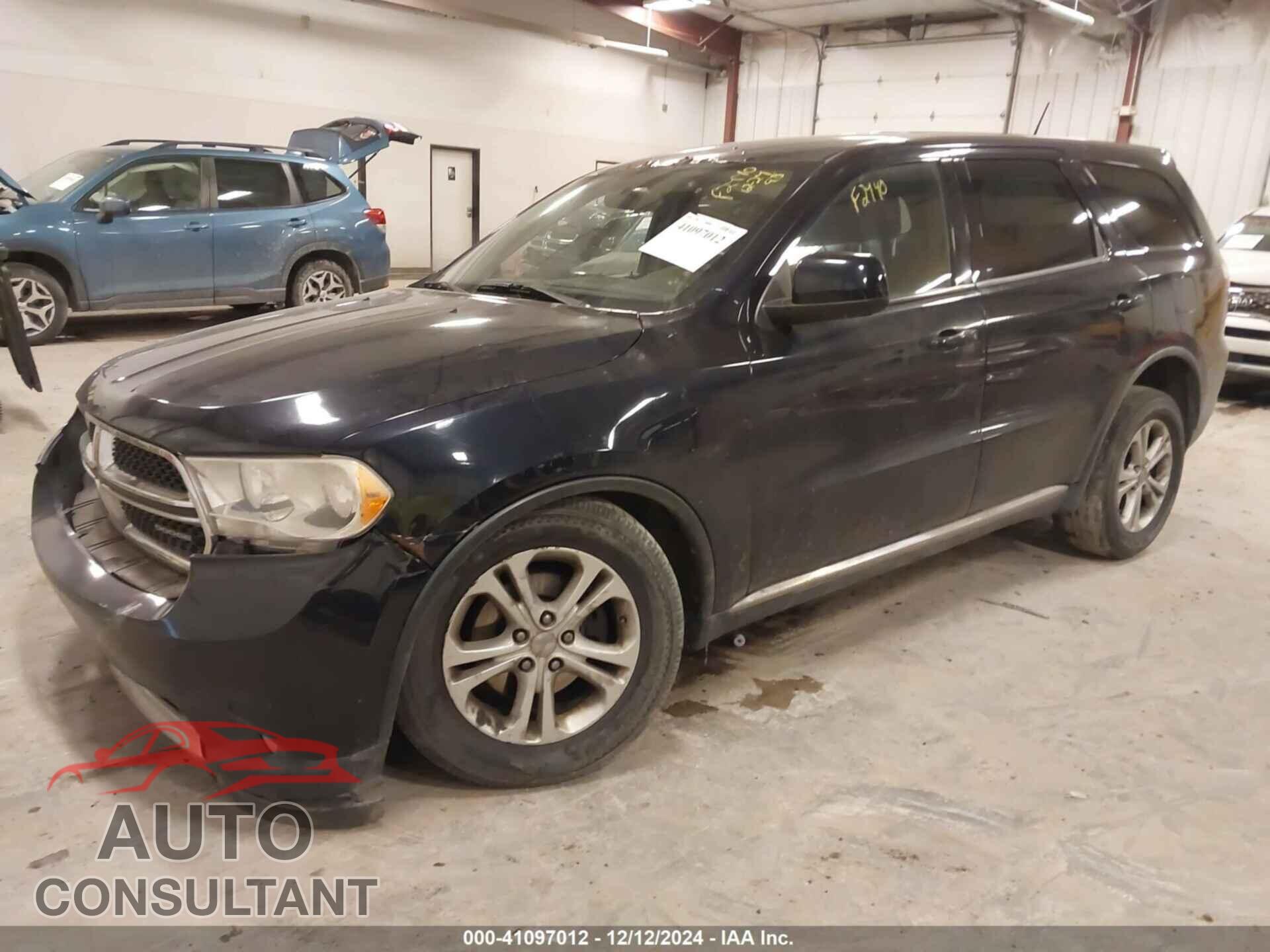 DODGE DURANGO 2011 - 1D4RE2GG4BC617221