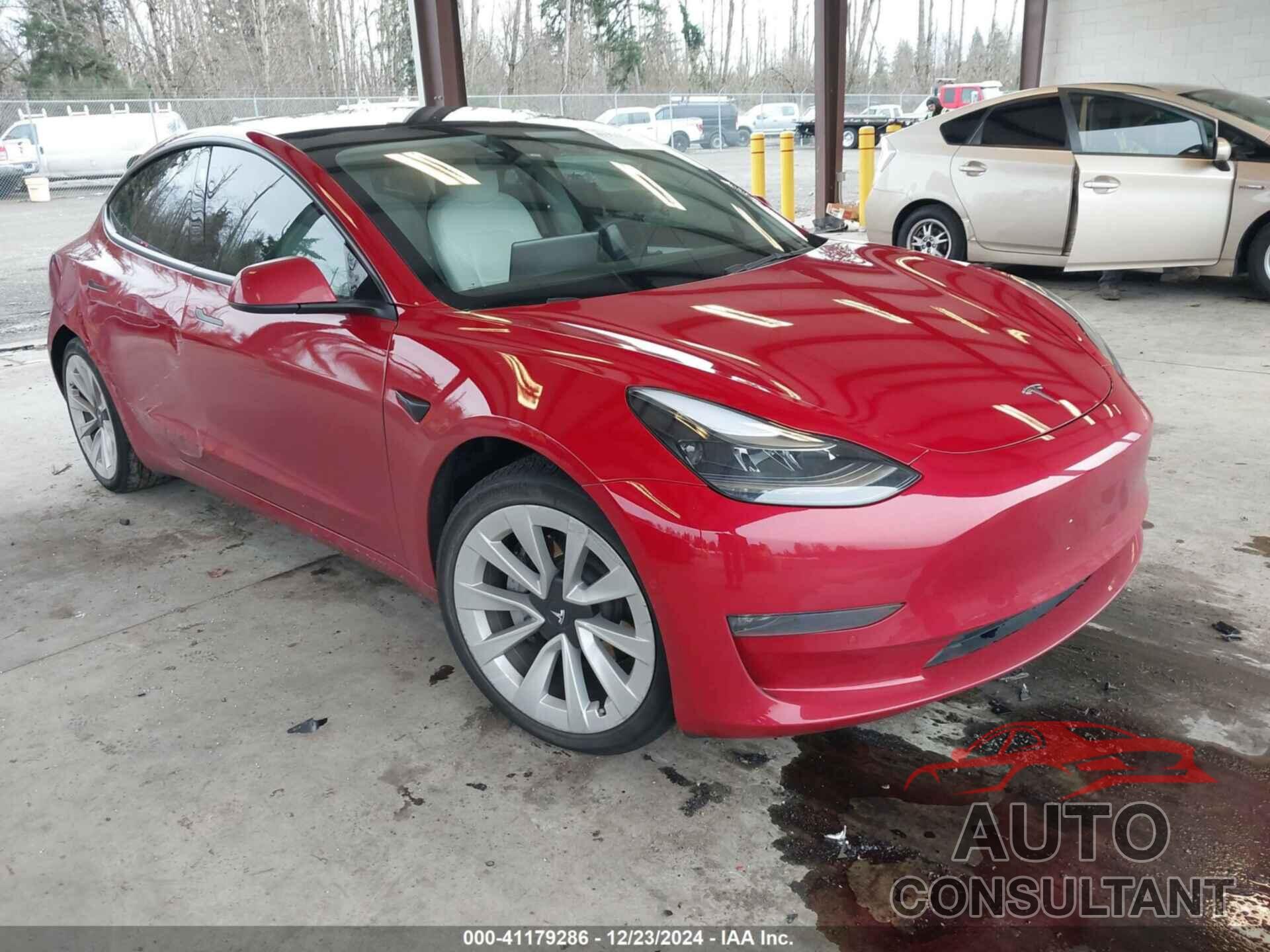 TESLA MODEL 3 2022 - 5YJ3E1EA0NF130066