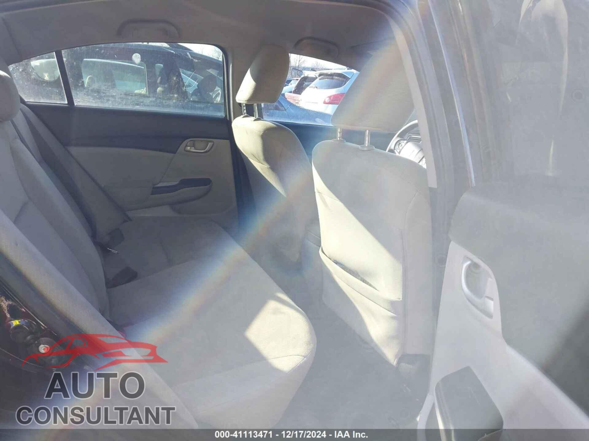 HONDA CIVIC 2013 - 19XFB2F54DE080466
