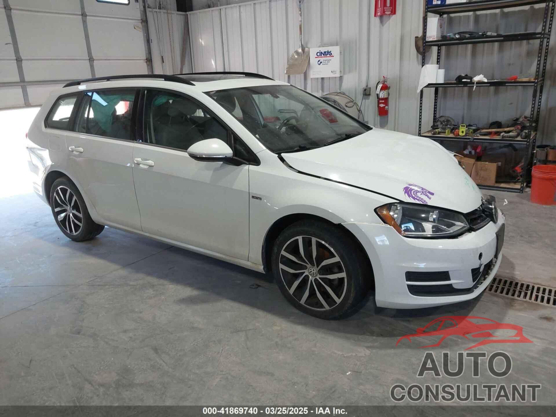 VOLKSWAGEN GOLF SPORTWAGEN 2016 - 3VWC17AU6GM519160
