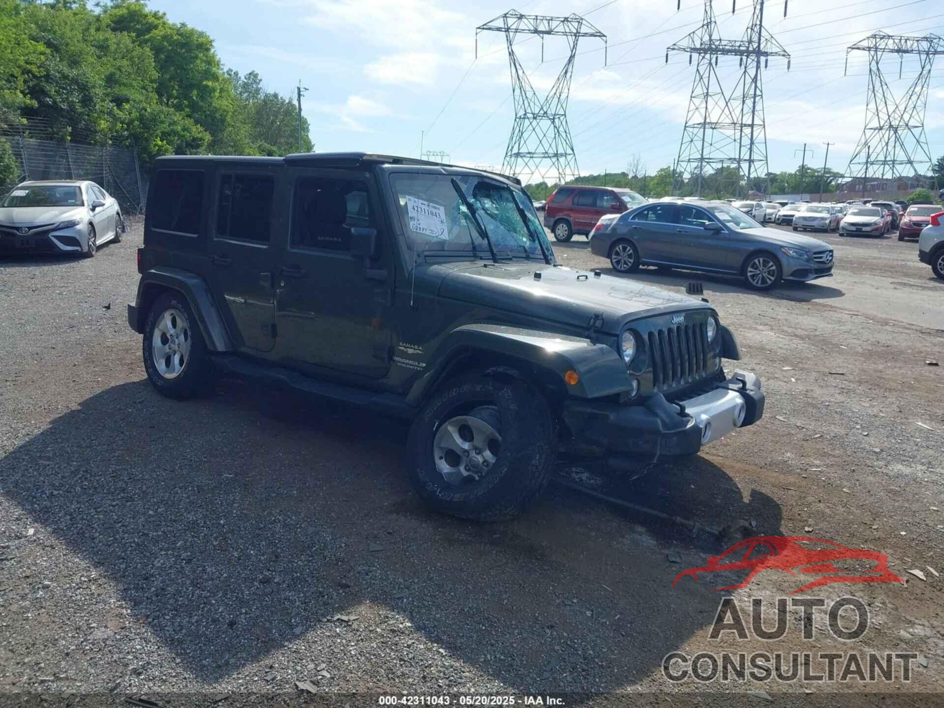 JEEP WRANGLER UNLIMITED 2015 - 1C4HJWEG0FL752152