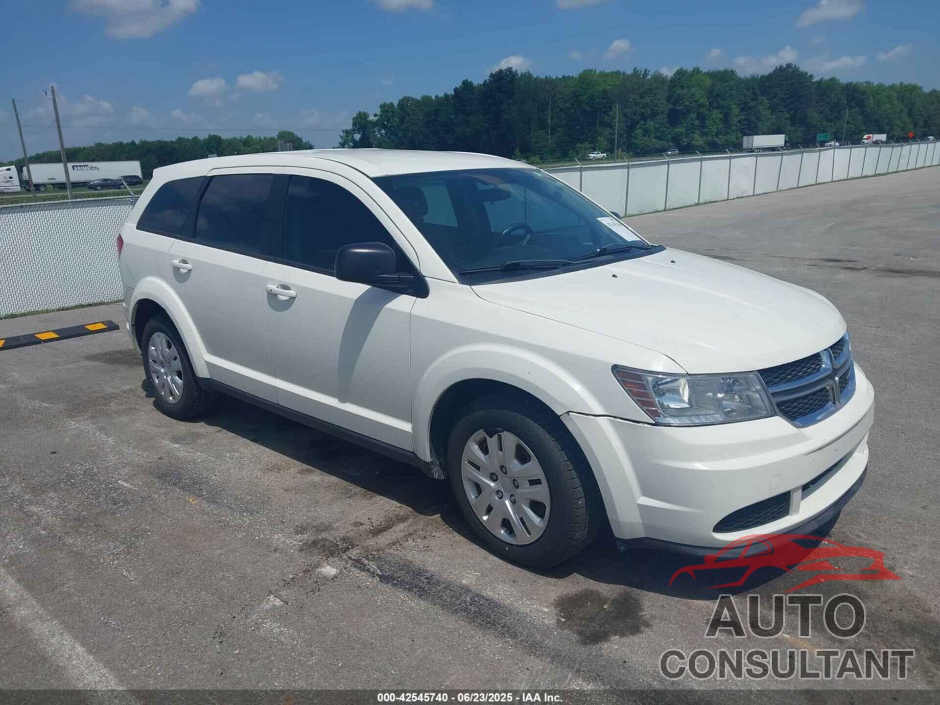DODGE JOURNEY 2014 - 3C4PDCAB5ET164035