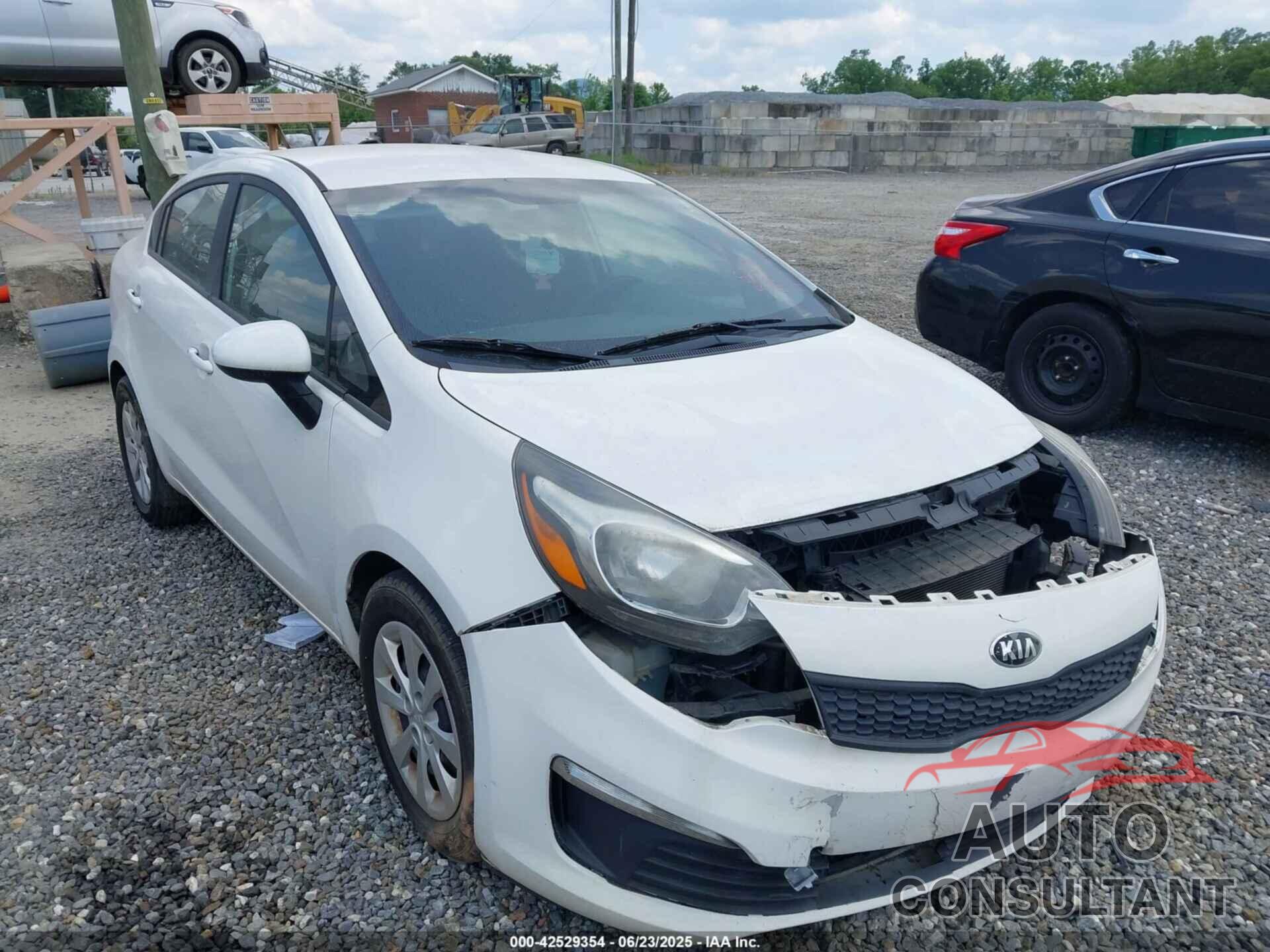 KIA RIO 2017 - KNADM4A33H6049222