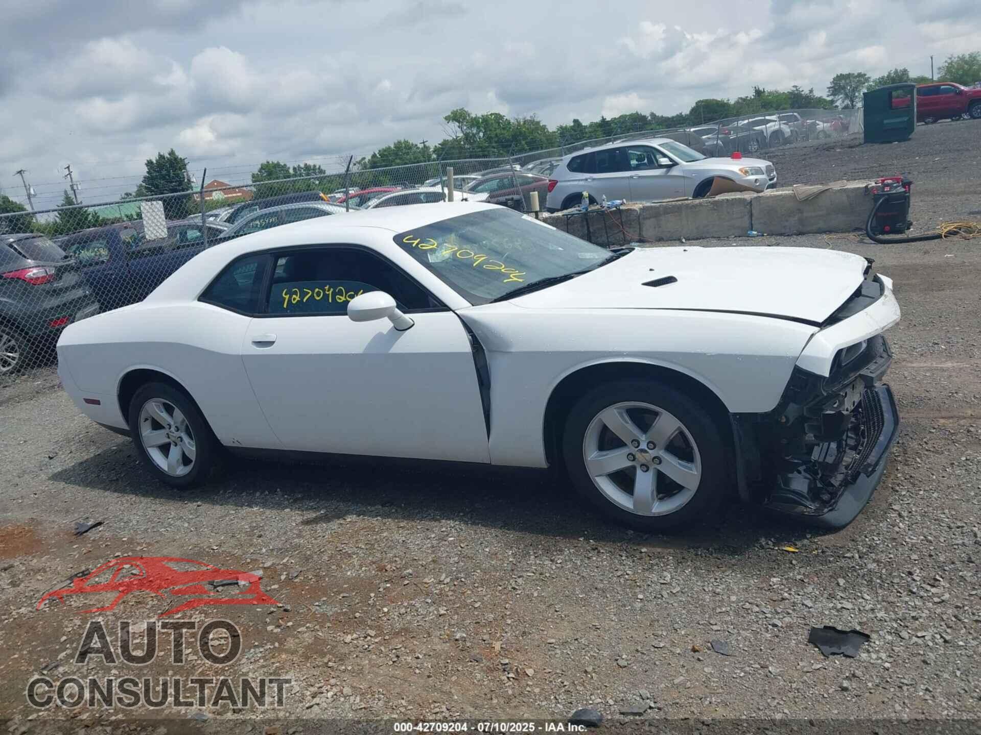 DODGE CHALLENGER 2012 - 2C3CDYAG0CH294001