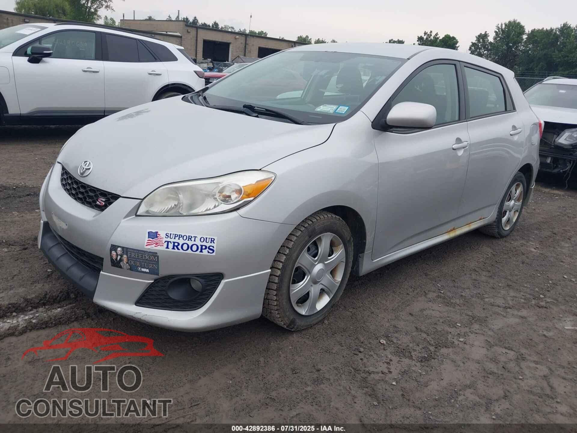 TOYOTA MATRIX 2009 - 2T1LE40E29C005012