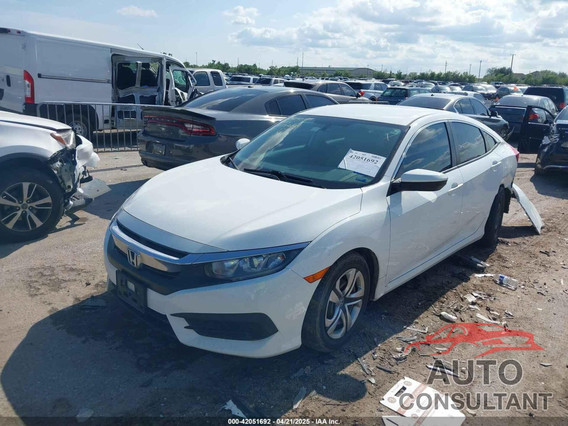 HONDA CIVIC 2017 - 19XFC2F59HE071331