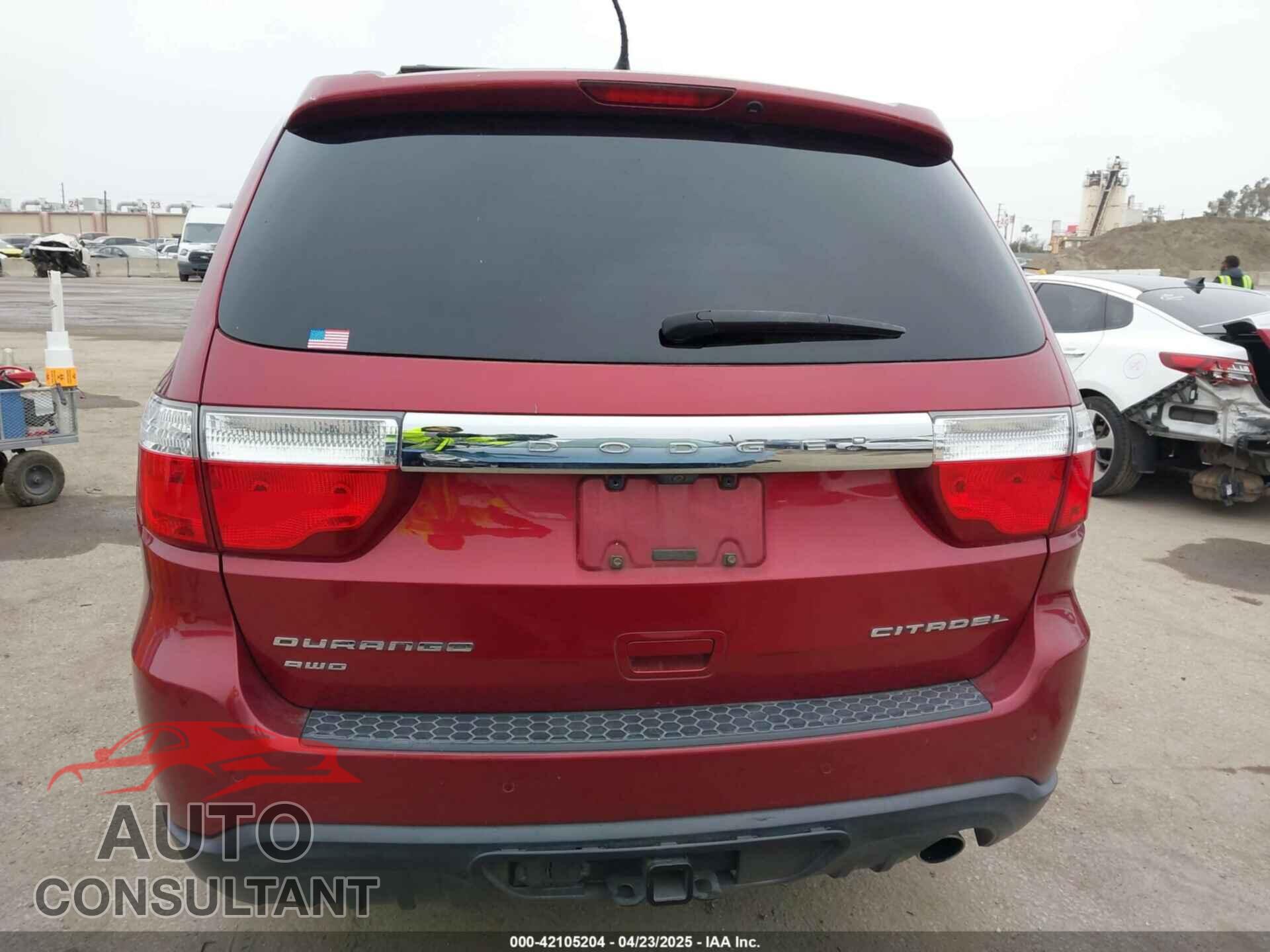 DODGE DURANGO 2013 - 1C4RDJEGXDC669937