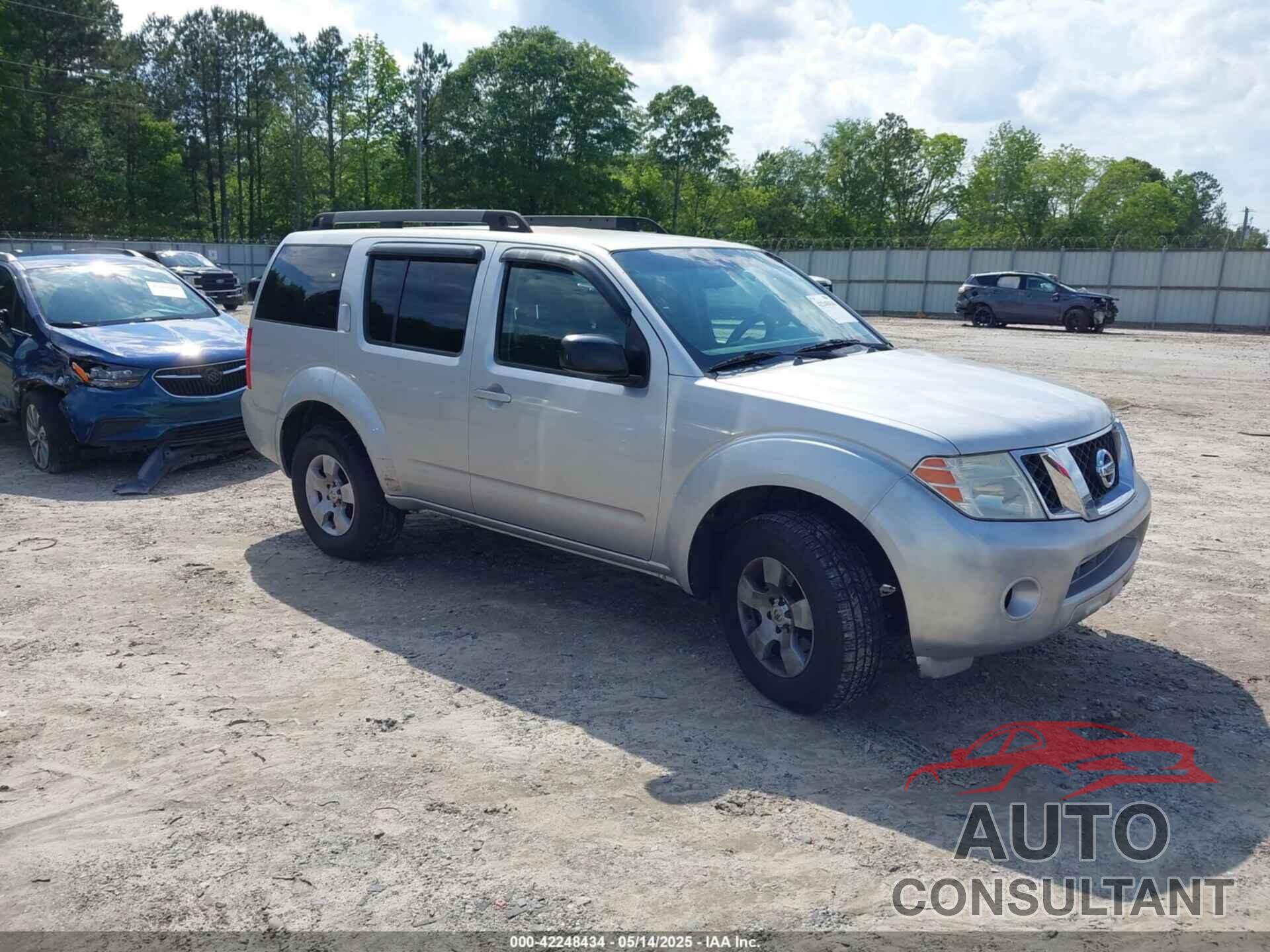 NISSAN PATHFINDER 2009 - 5N1AR18U59C609521