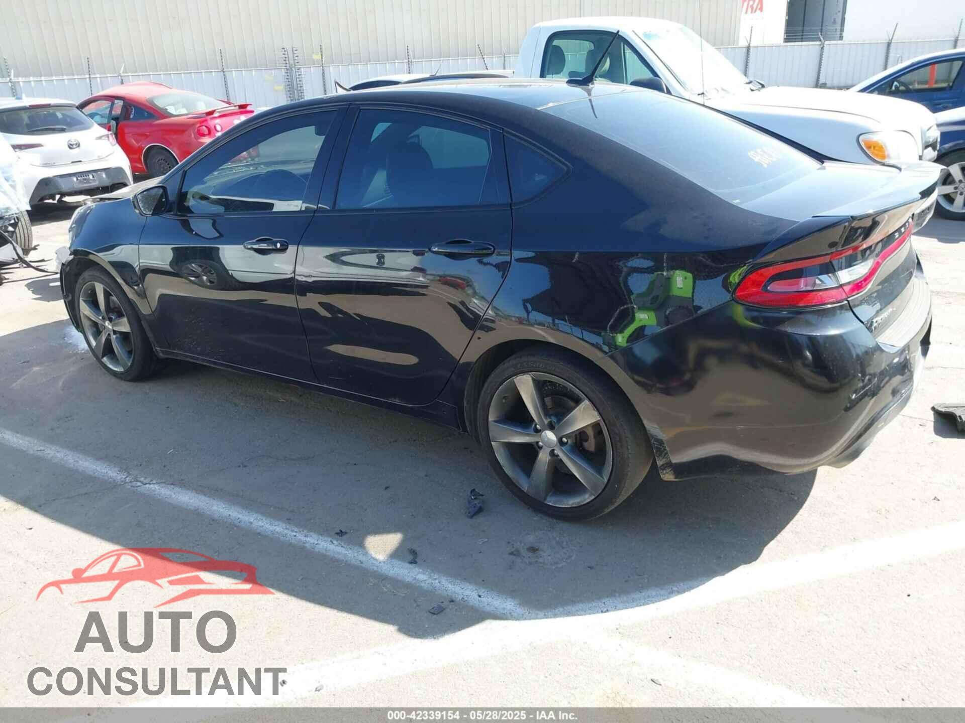 DODGE DART 2015 - 1C3CDFEB7FD278401