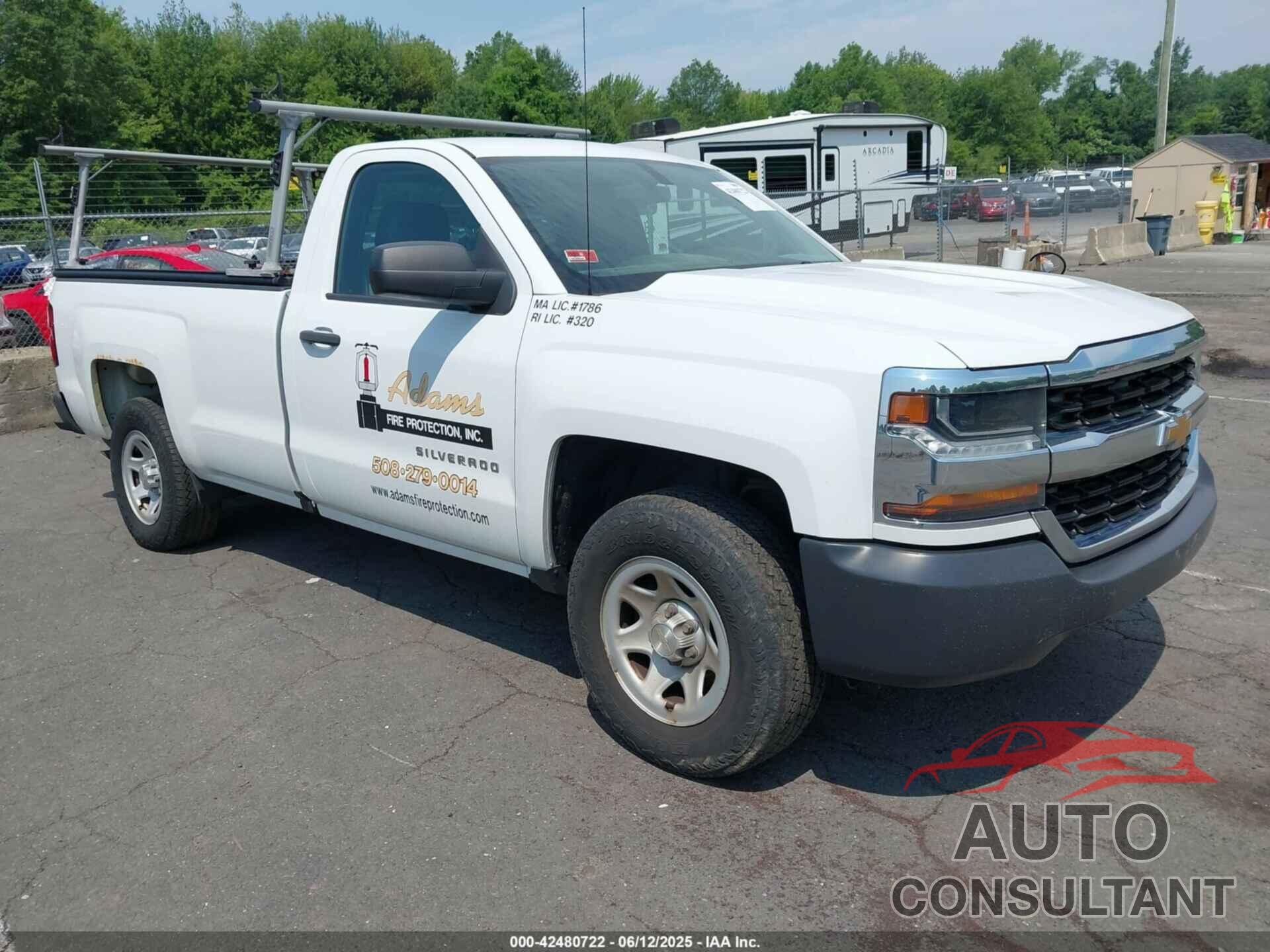 CHEVROLET SILVERADO 1500 2016 - 1GCNCNEH3GZ398089