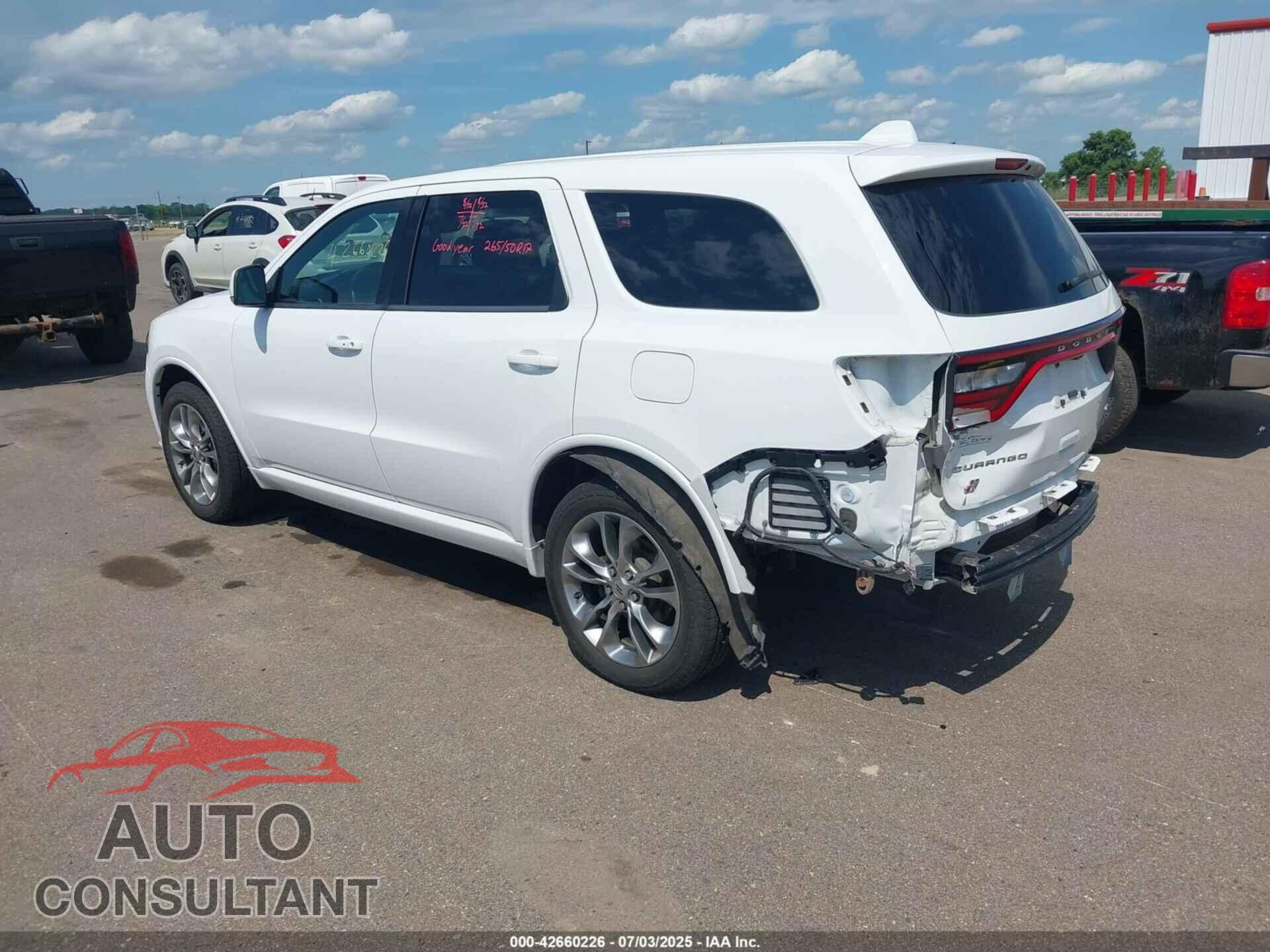 DODGE DURANGO 2020 - 1C4RDJDG2LC262081