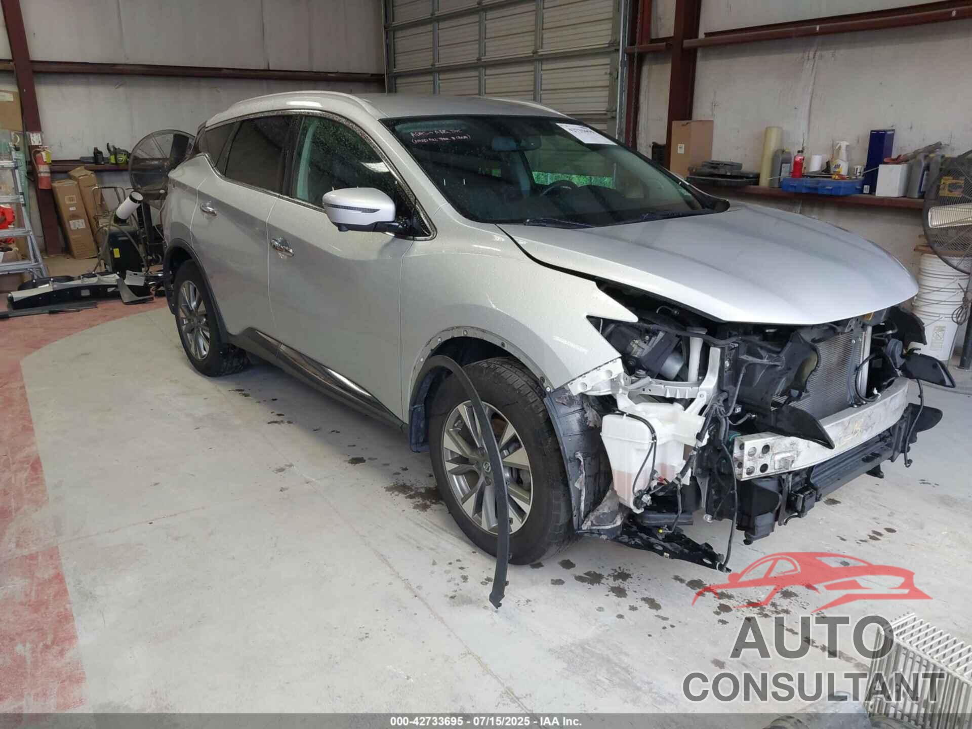 NISSAN MURANO 2018 - 5N1AZ2MH3JN179561