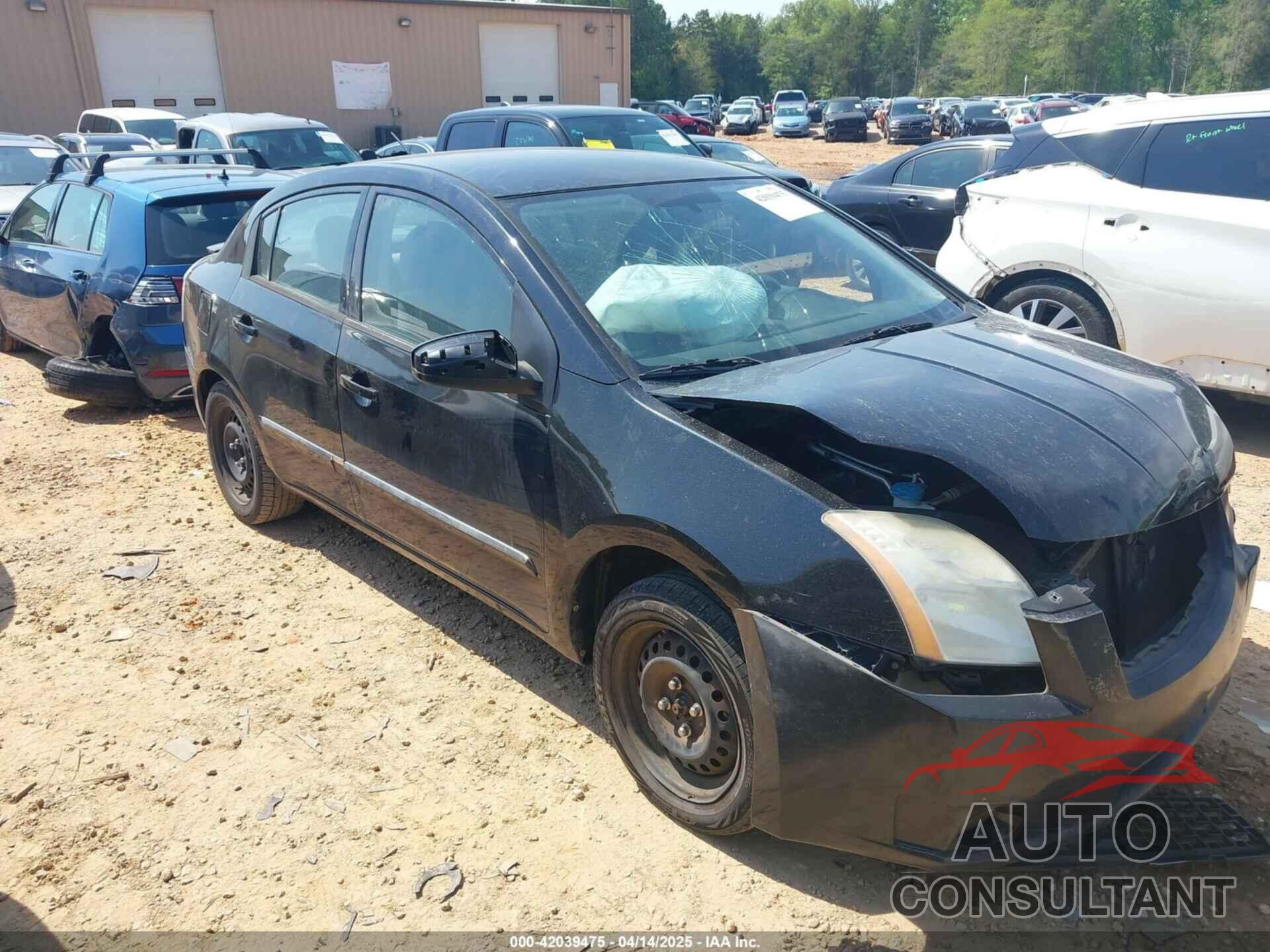 NISSAN SENTRA 2012 - 3N1AB6AP5CL718599