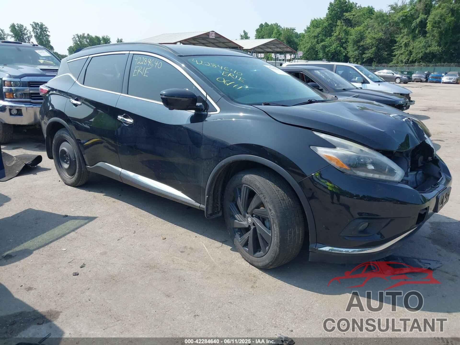 NISSAN MURANO 2018 - 5N1AZ2MH3JN131624