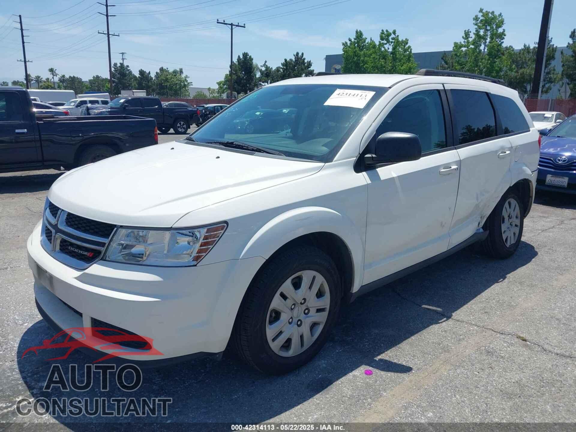 DODGE JOURNEY 2016 - 3C4PDCAB2GT220080