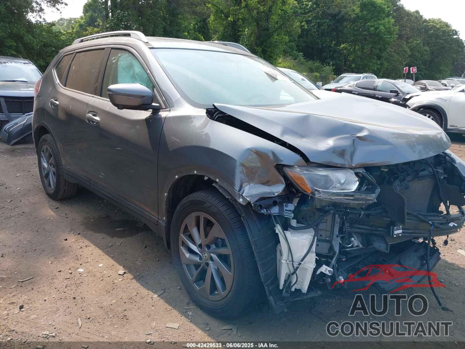 NISSAN ROGUE 2016 - 5N1AT2MV7GC783397
