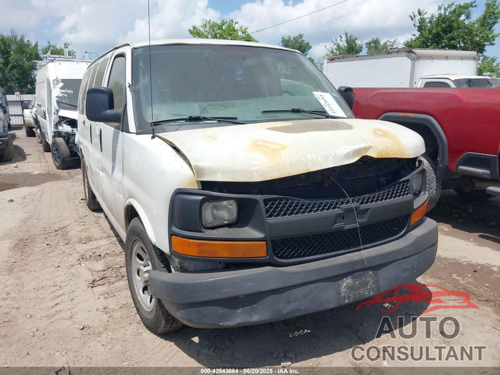 CHEVROLET EXPRESS 1500 2012 - 1GNSGBF41C1193789