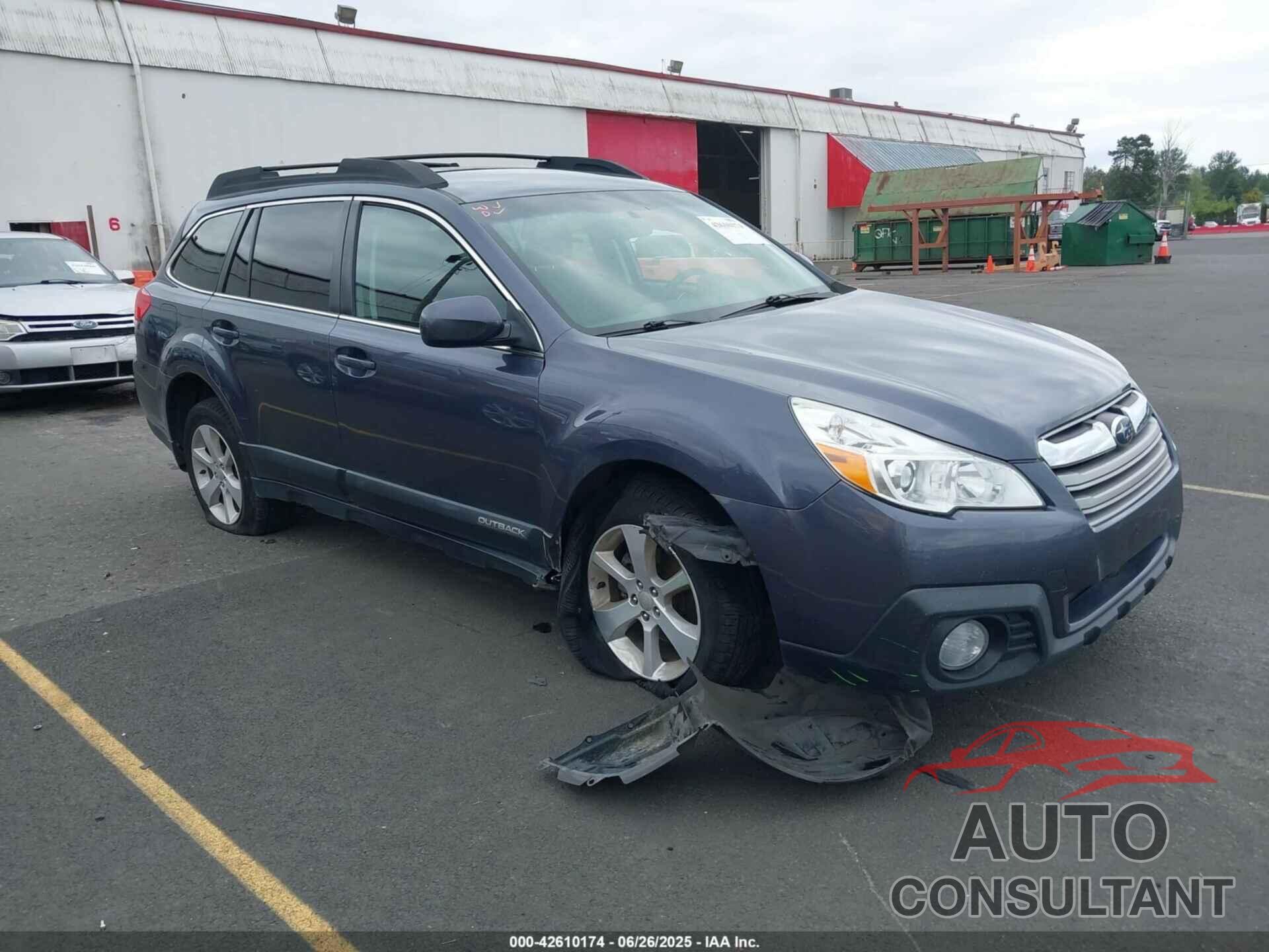 SUBARU OUTBACK 2014 - 4S4BRBCC8E3233268