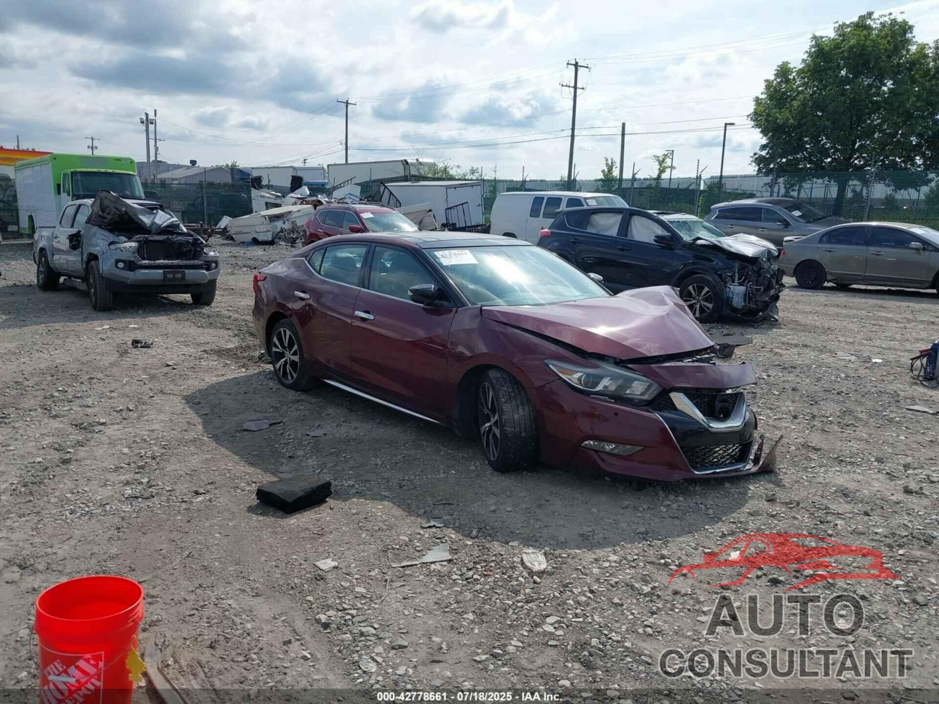 NISSAN MAXIMA 2018 - 1N4AA6AP6JC391760