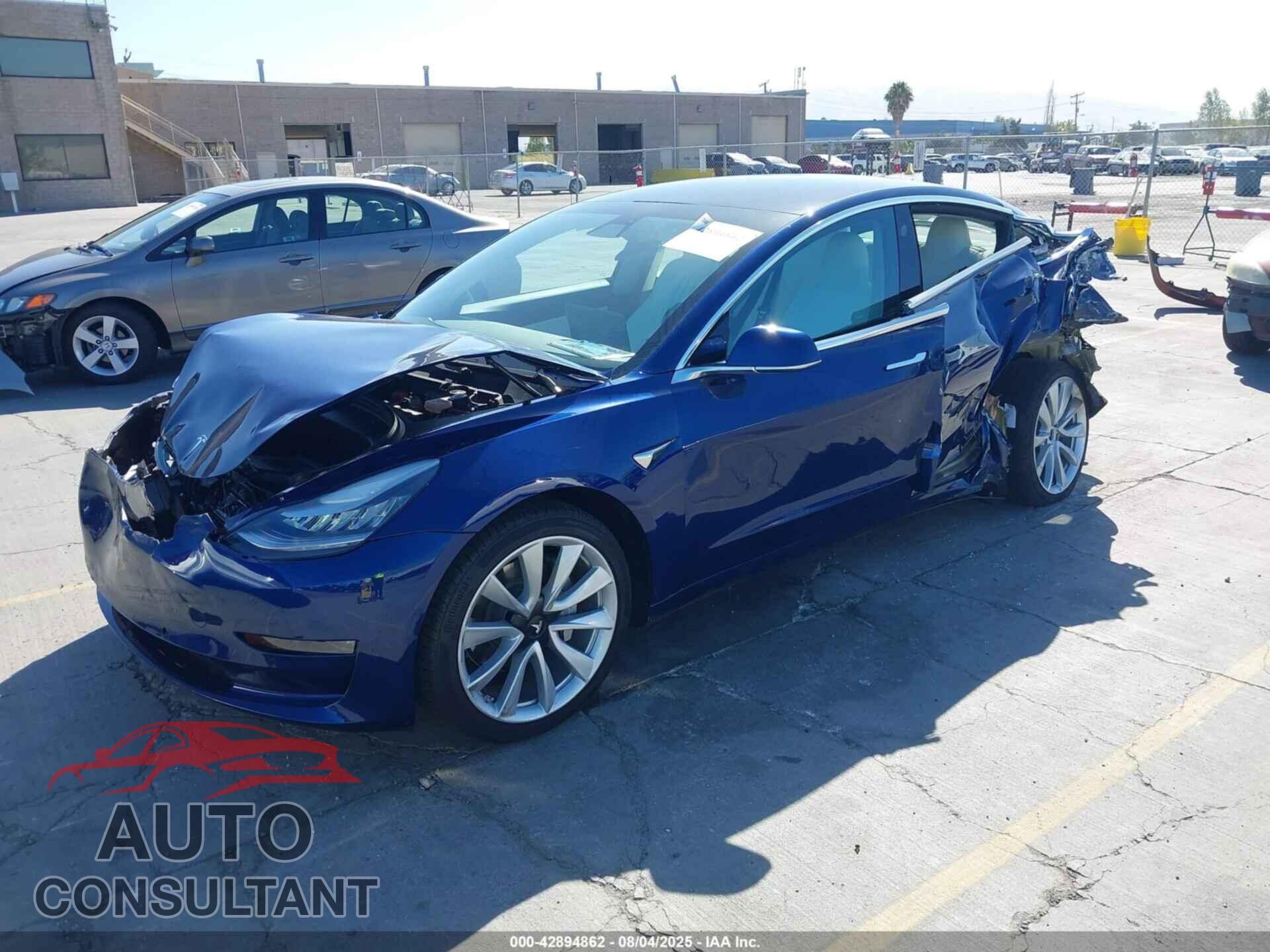 TESLA MODEL 3 2019 - 5YJ3E1EB3KF195465