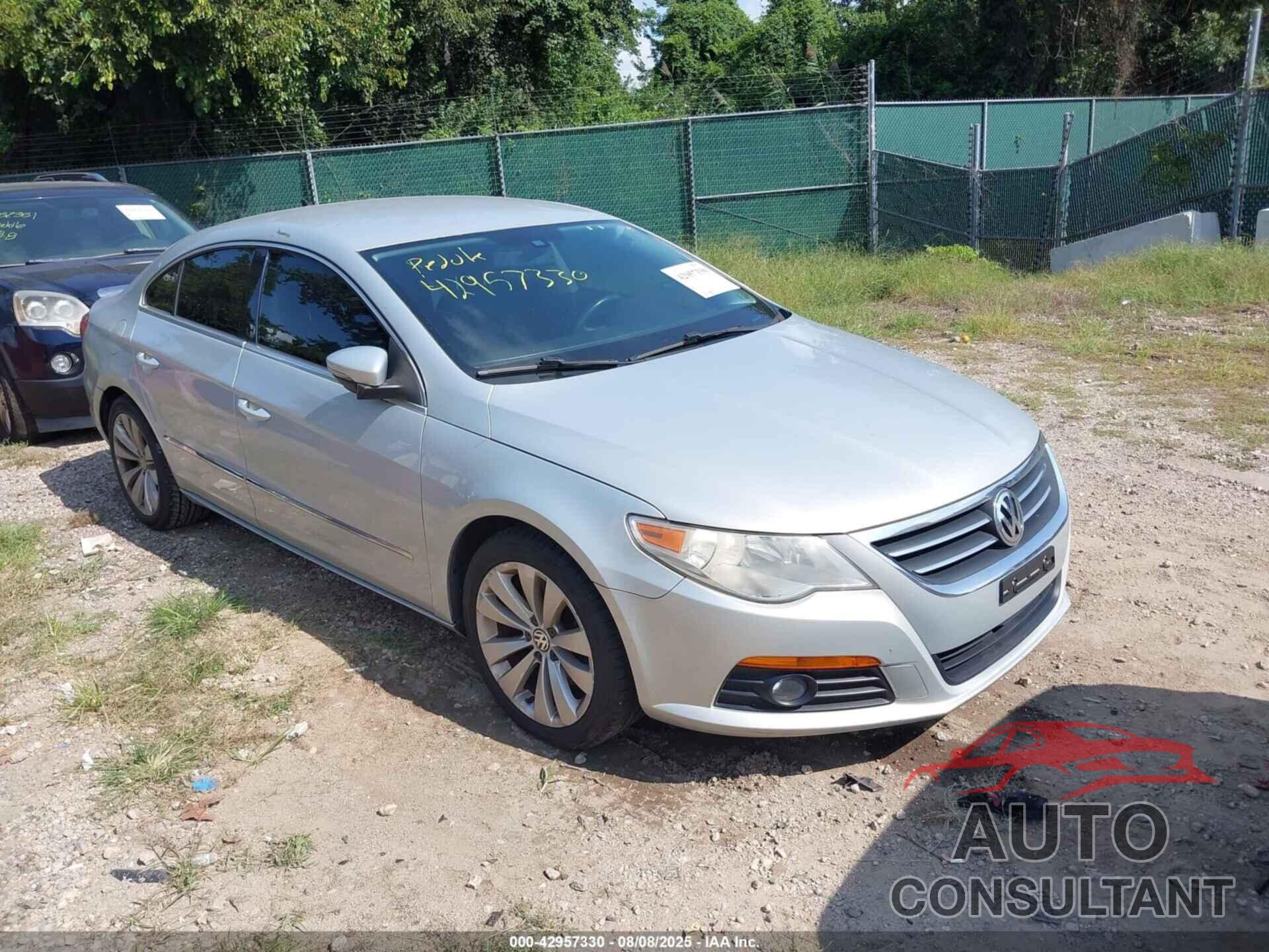 VOLKSWAGEN CC 2010 - WVWML7AN0AE506881
