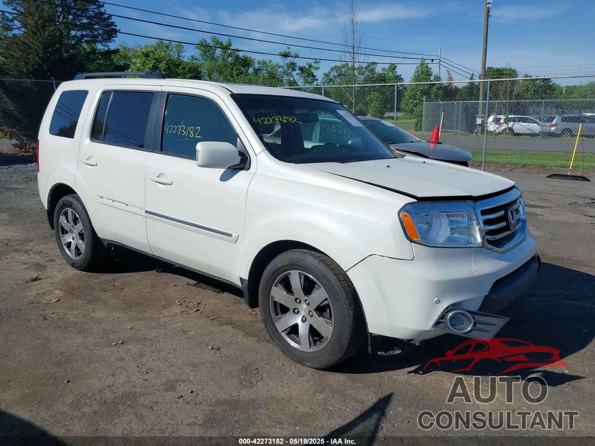 HONDA PILOT 2015 - 5FNYF3H9XFB018506