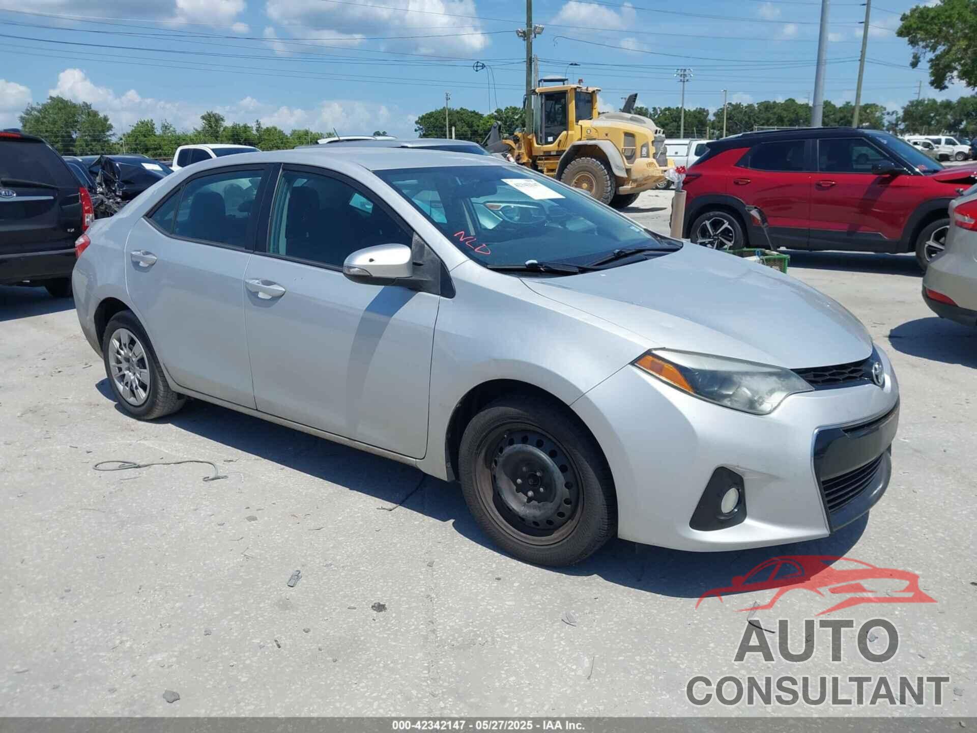 TOYOTA COROLLA 2015 - 2T1BURHE8FC365199