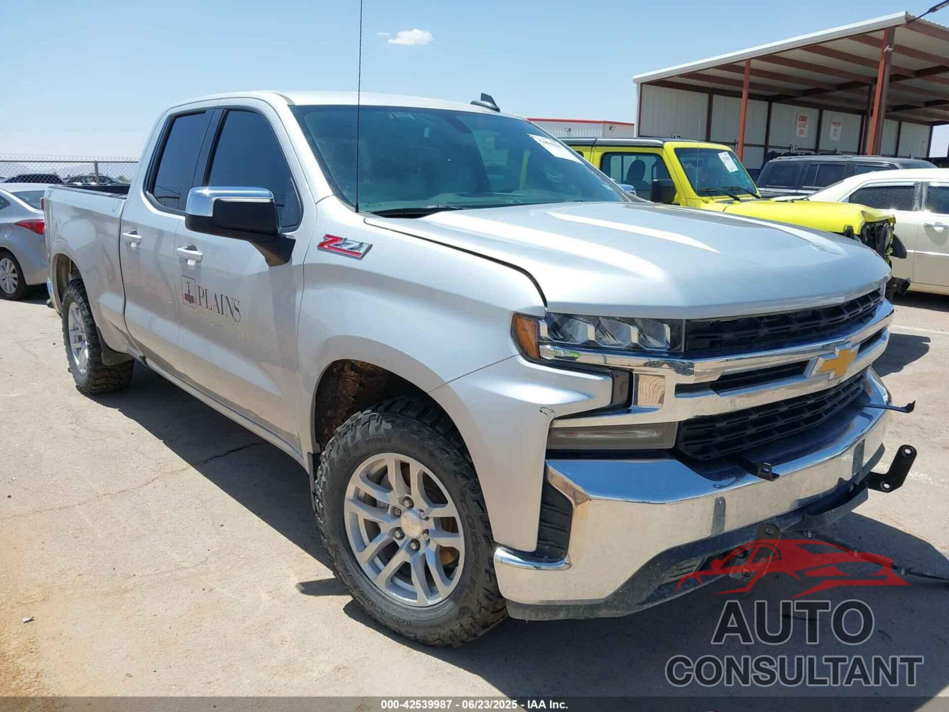CHEVROLET SILVERADO 1500 2019 - 1GCRYDED5KZ422413