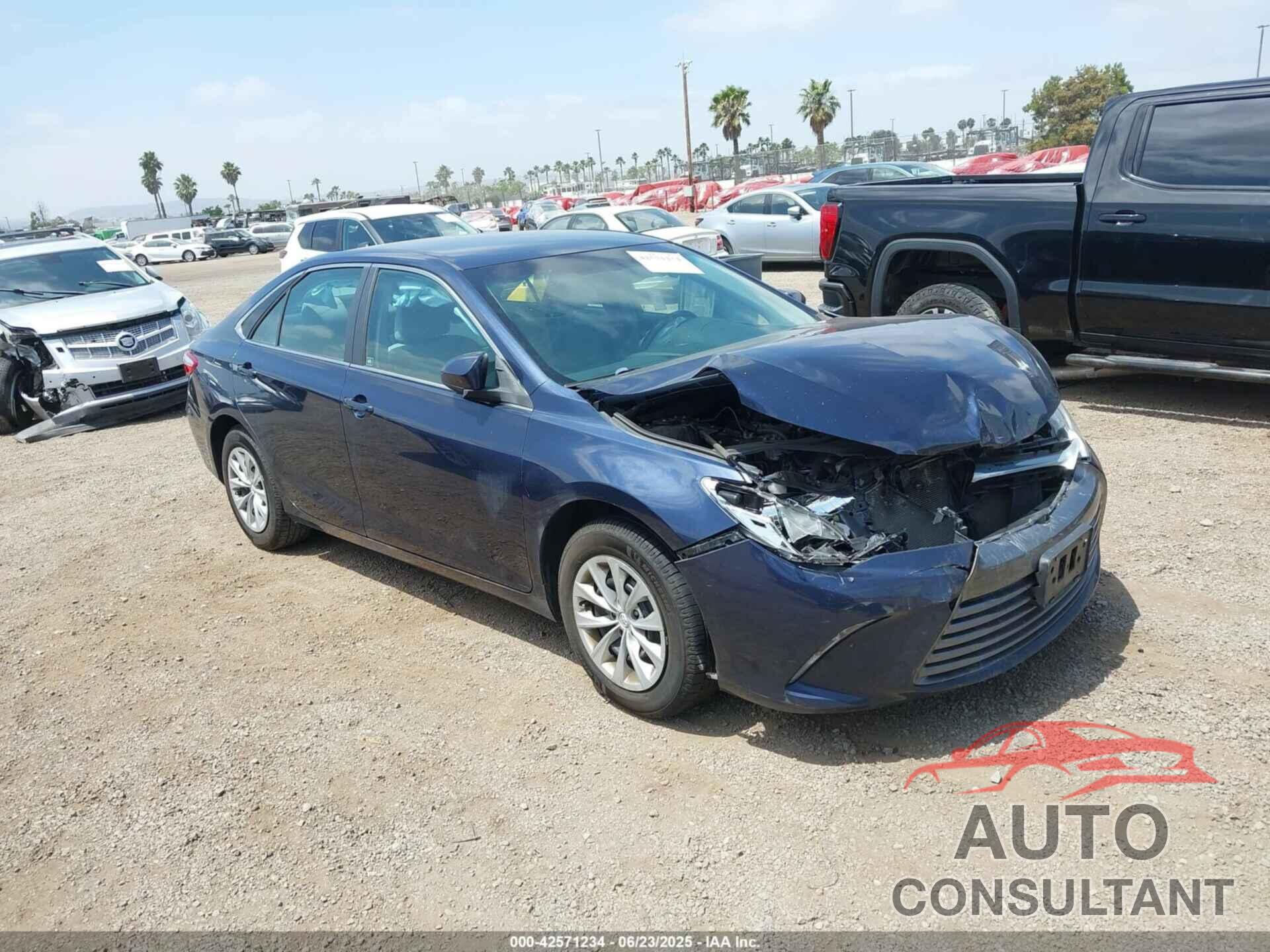 TOYOTA CAMRY 2017 - 4T1BF1FK6HU688401
