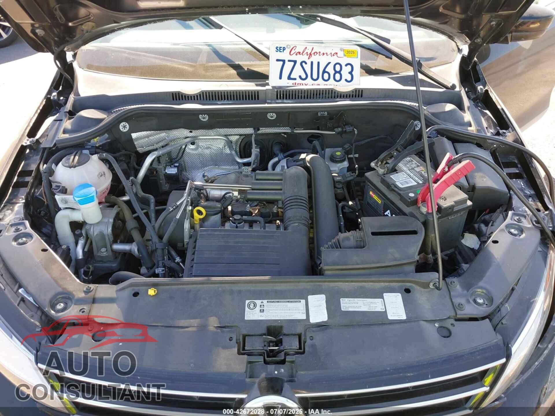 VOLKSWAGEN JETTA 2017 - 3VW2B7AJ2HM399437