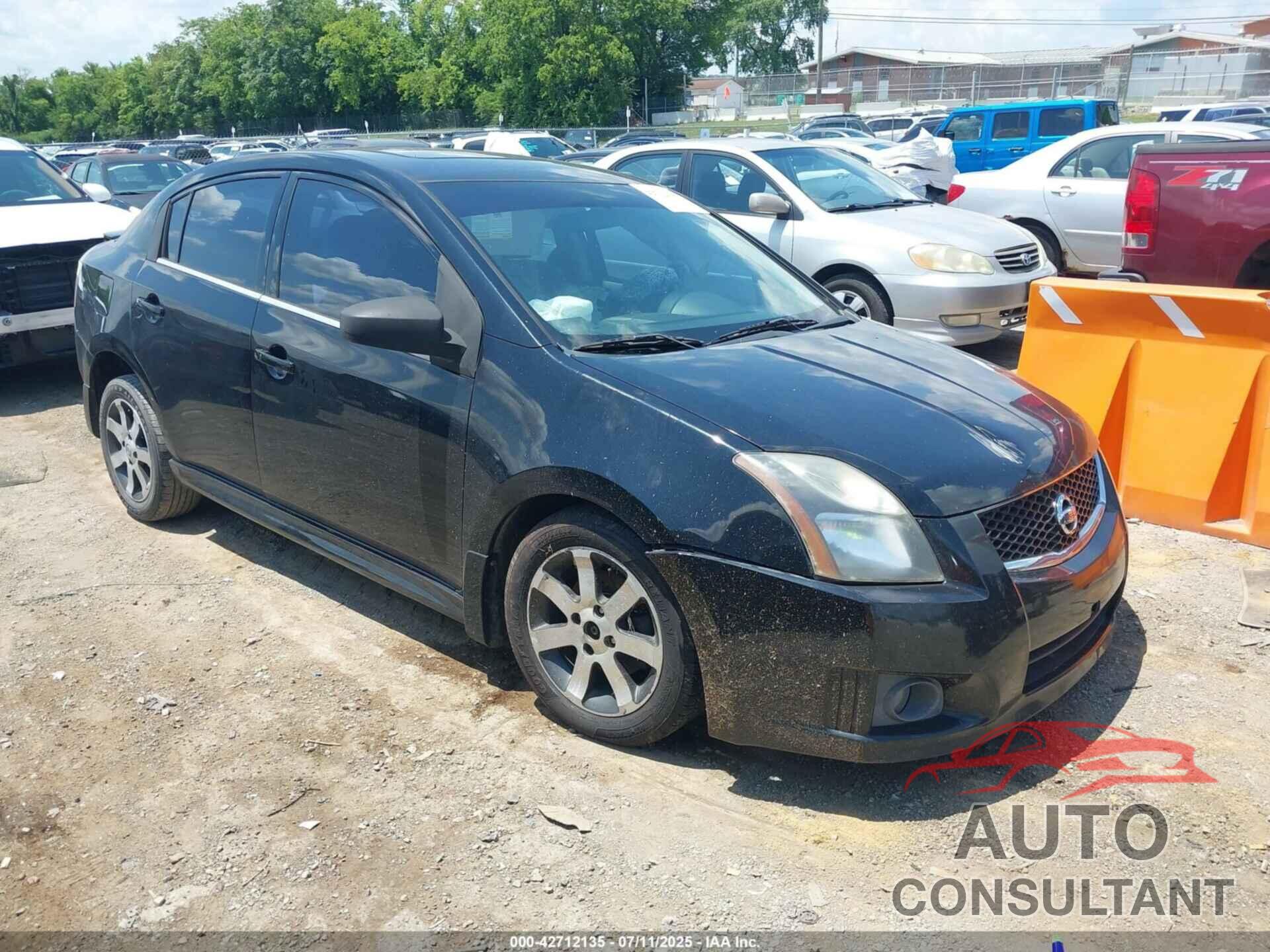 NISSAN SENTRA 2012 - 3N1AB6APXCL707677