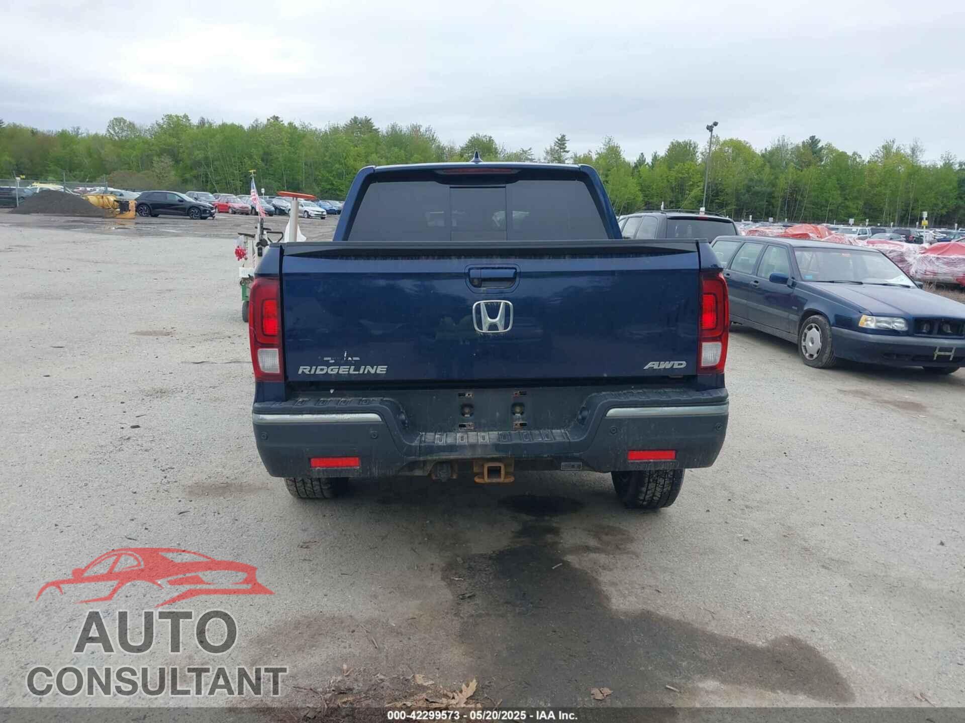 HONDA RIDGELINE 2017 - 5FPYK3F78HB018267