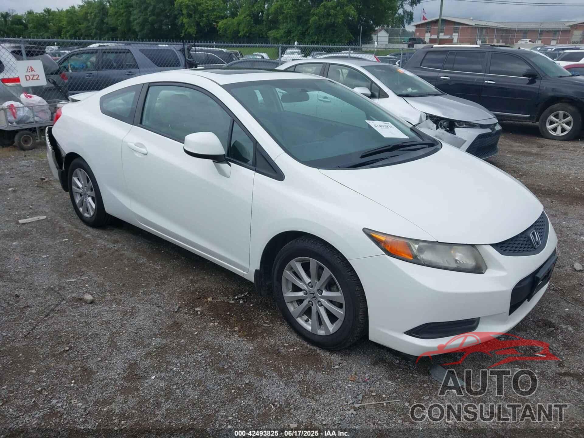 HONDA CIVIC 2012 - 2HGFG3B1XCH534055