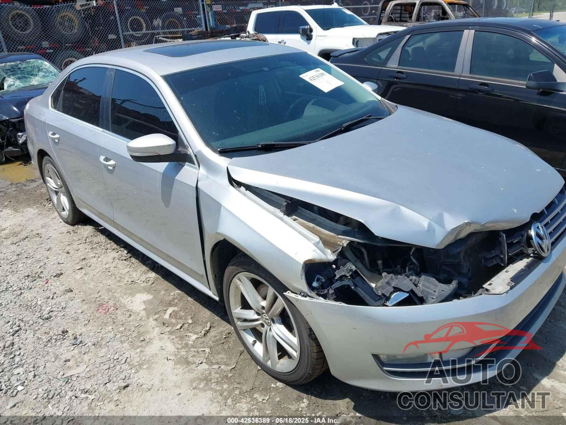VOLKSWAGEN PASSAT 2014 - 1VWBN7A3XEC096704