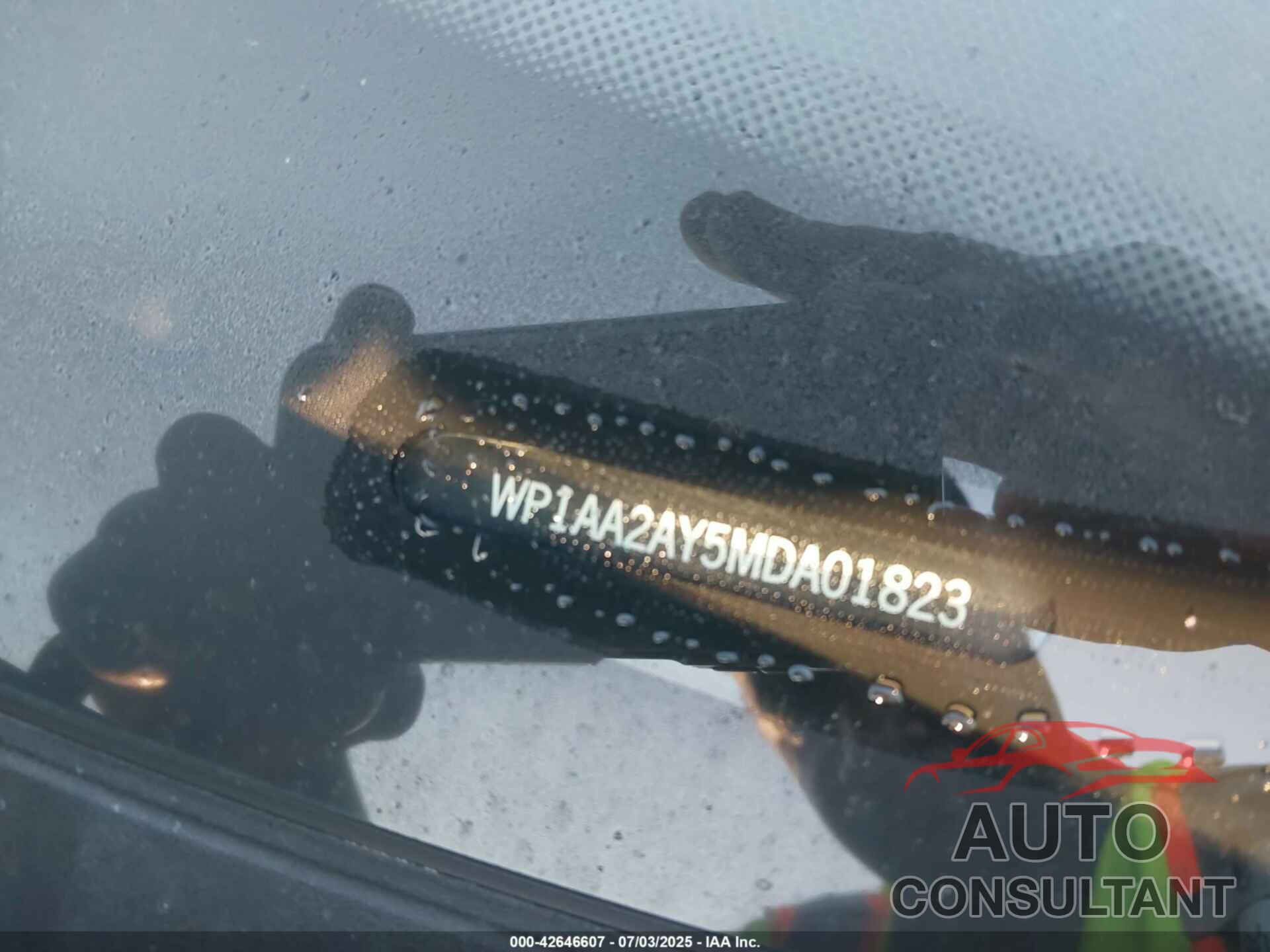 PORSCHE CAYENNE 2021 - WP1AA2AY5MDA01823