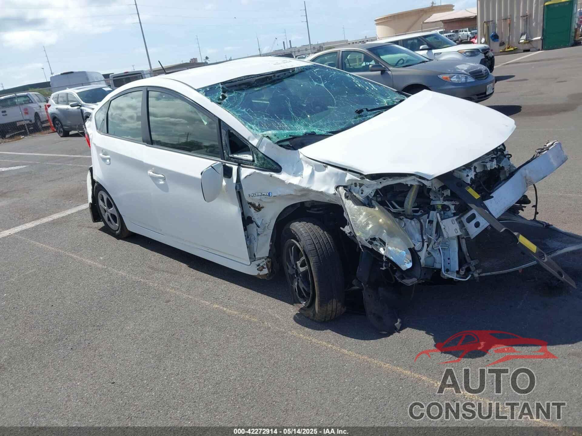 TOYOTA PRIUS 2014 - JTDKN3DU8E1736503