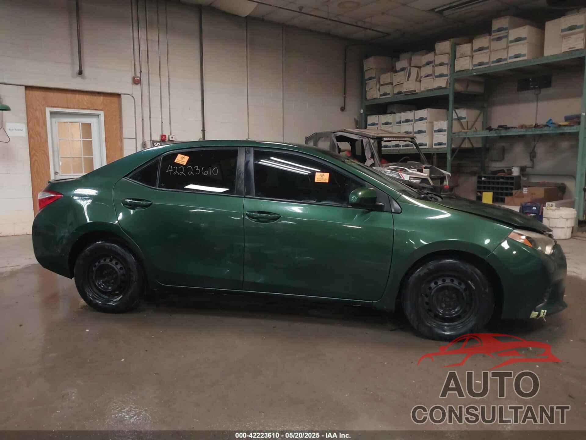 TOYOTA COROLLA 2016 - 2T1BPRHE8GC686099