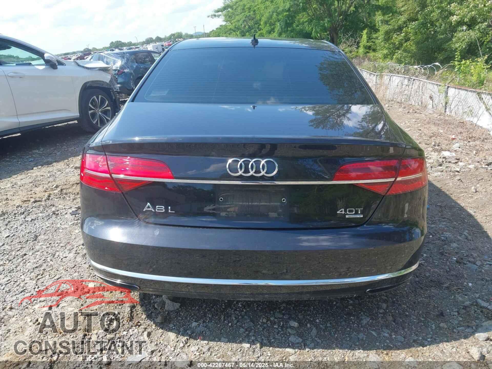 AUDI A8 L 2015 - WAU32AFD3FN039603