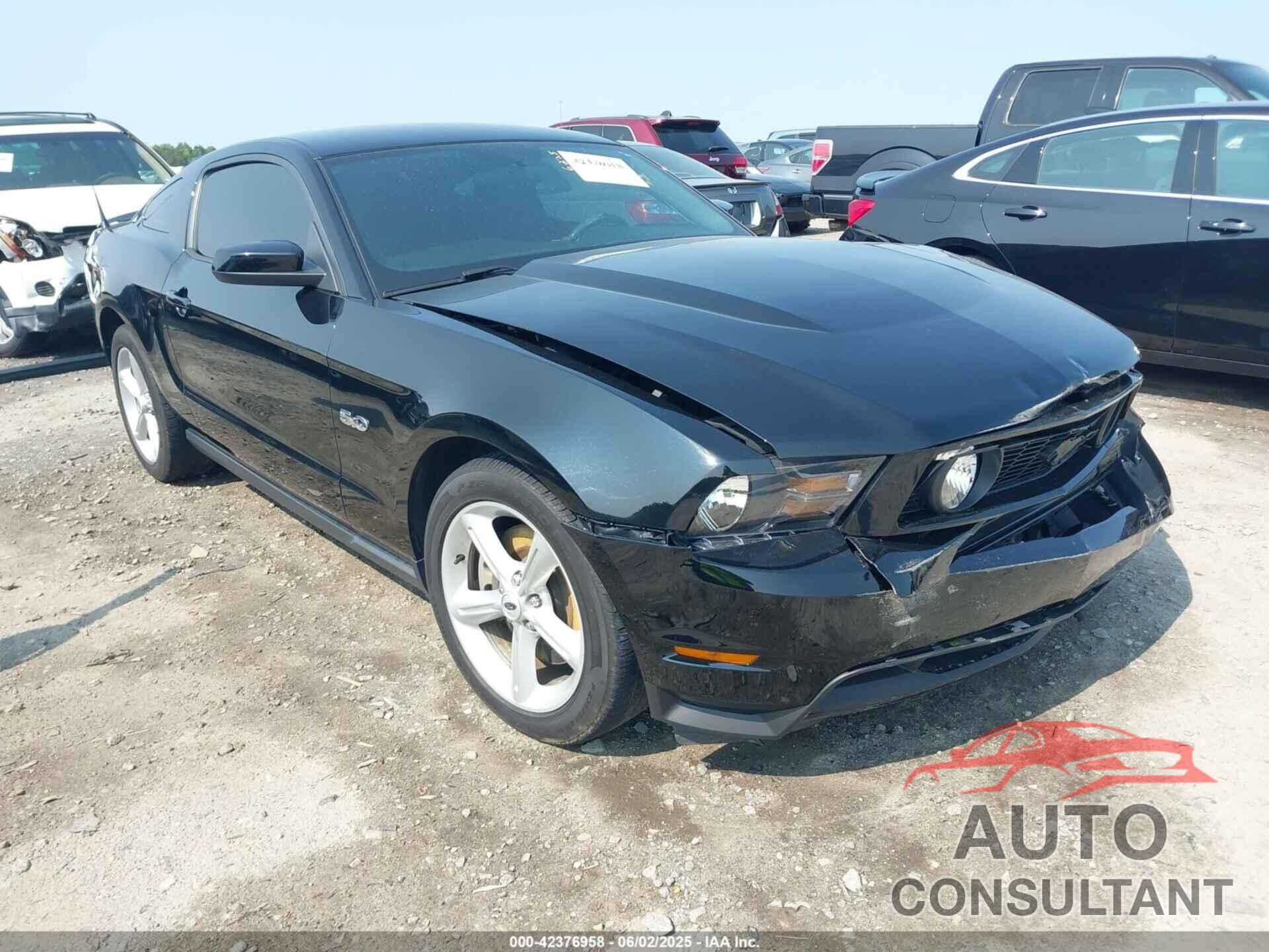 FORD MUSTANG 2012 - 1ZVBP8CF2C5251013